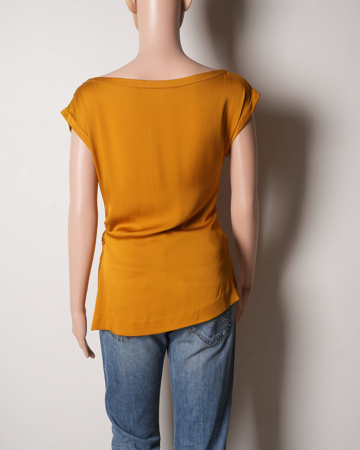 Diane Von Furstenberg Yellow Top