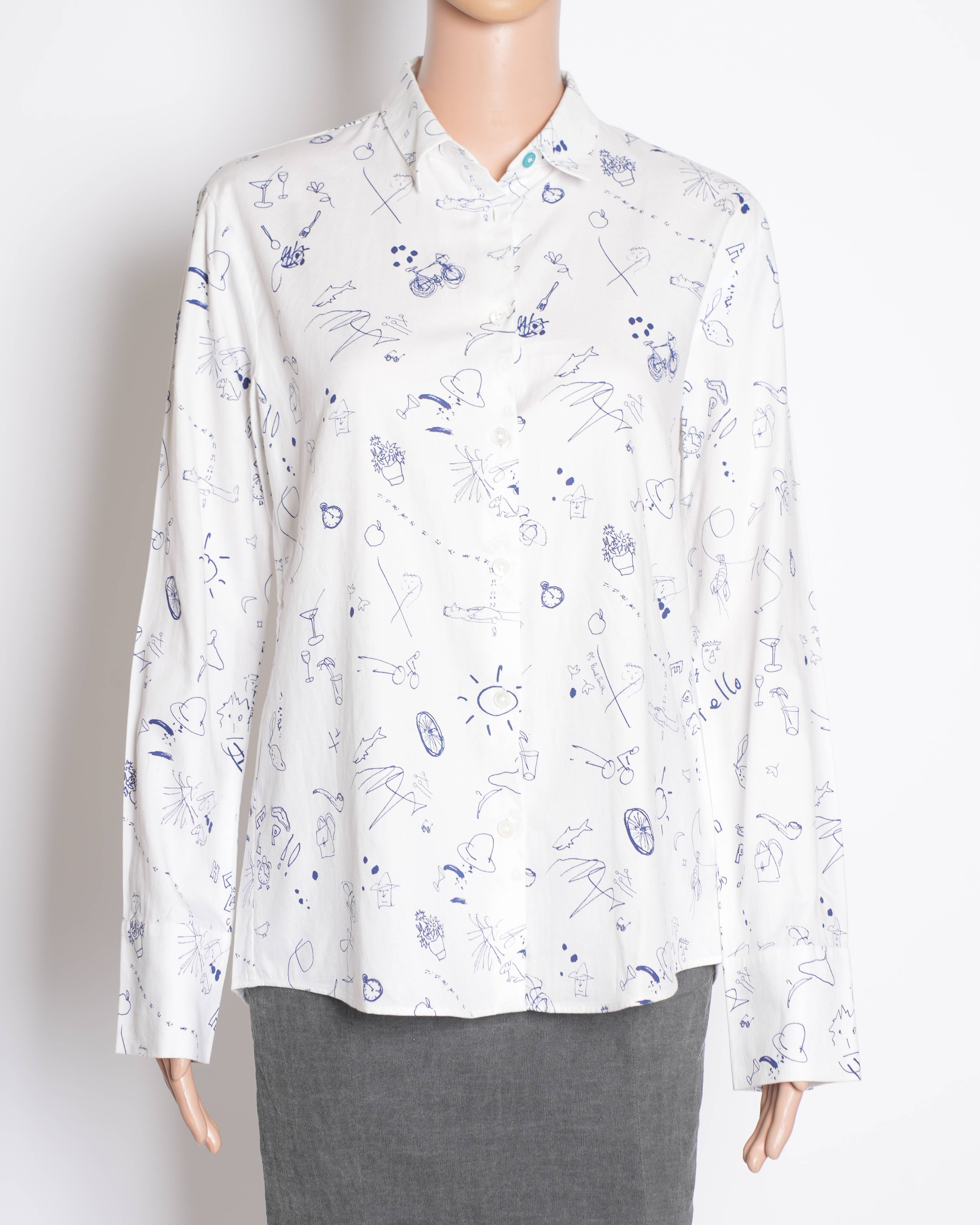 Paul Smith Button Down Printed Women's Shirt