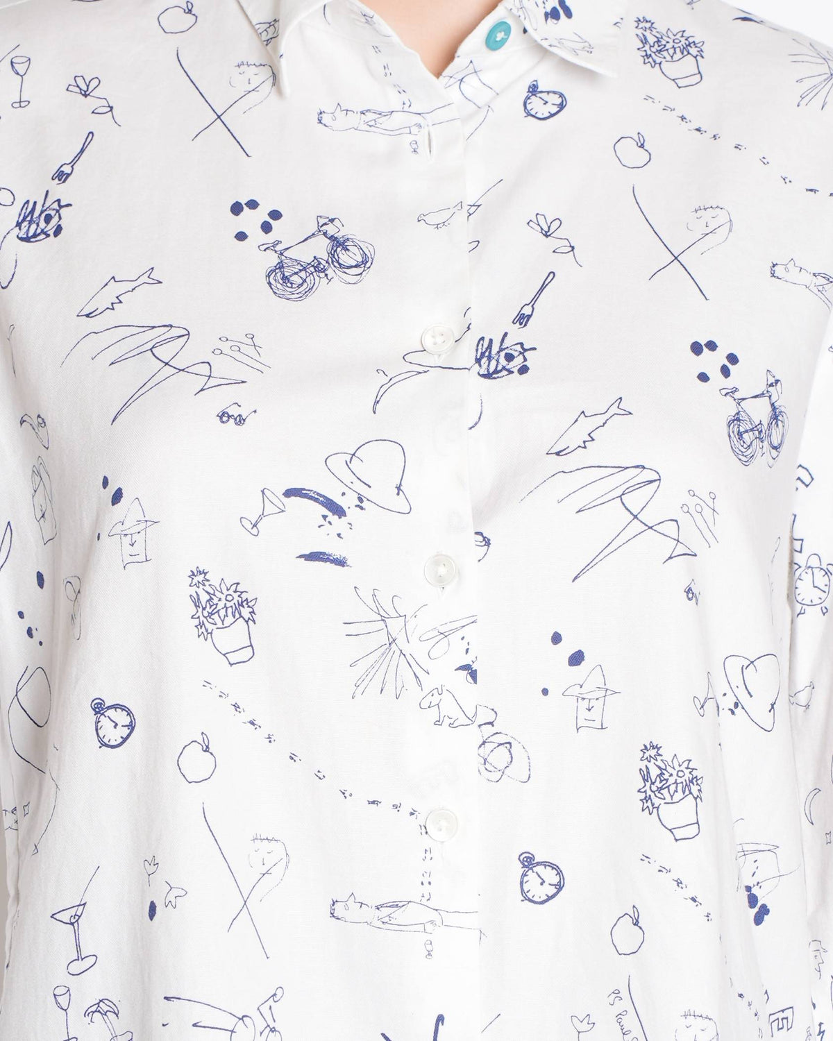 Paul Smith Button Down Printed Women's Shirt