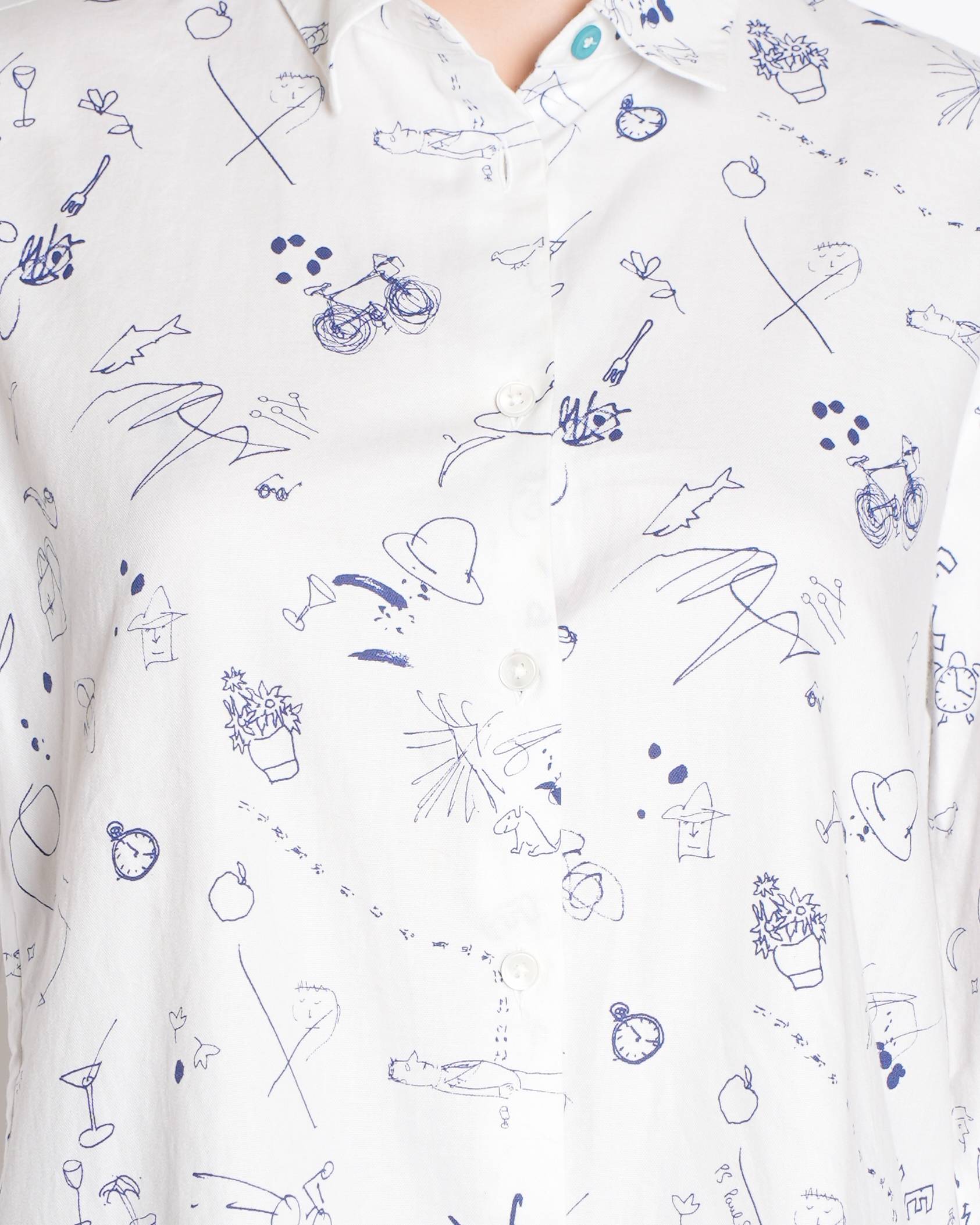 Paul Smith Button Down Printed Women's Shirt
