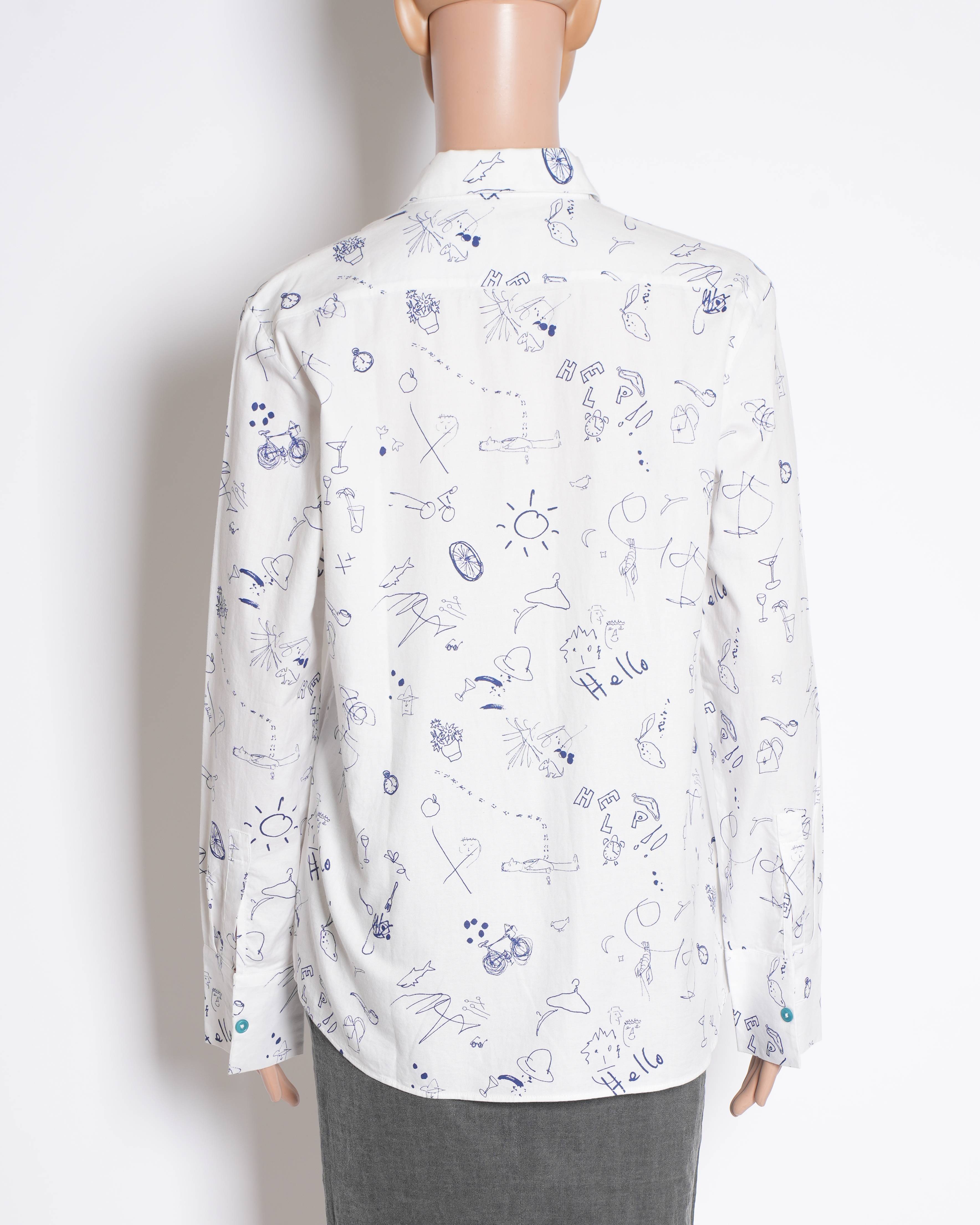 Paul Smith Button Down Printed Women's Shirt