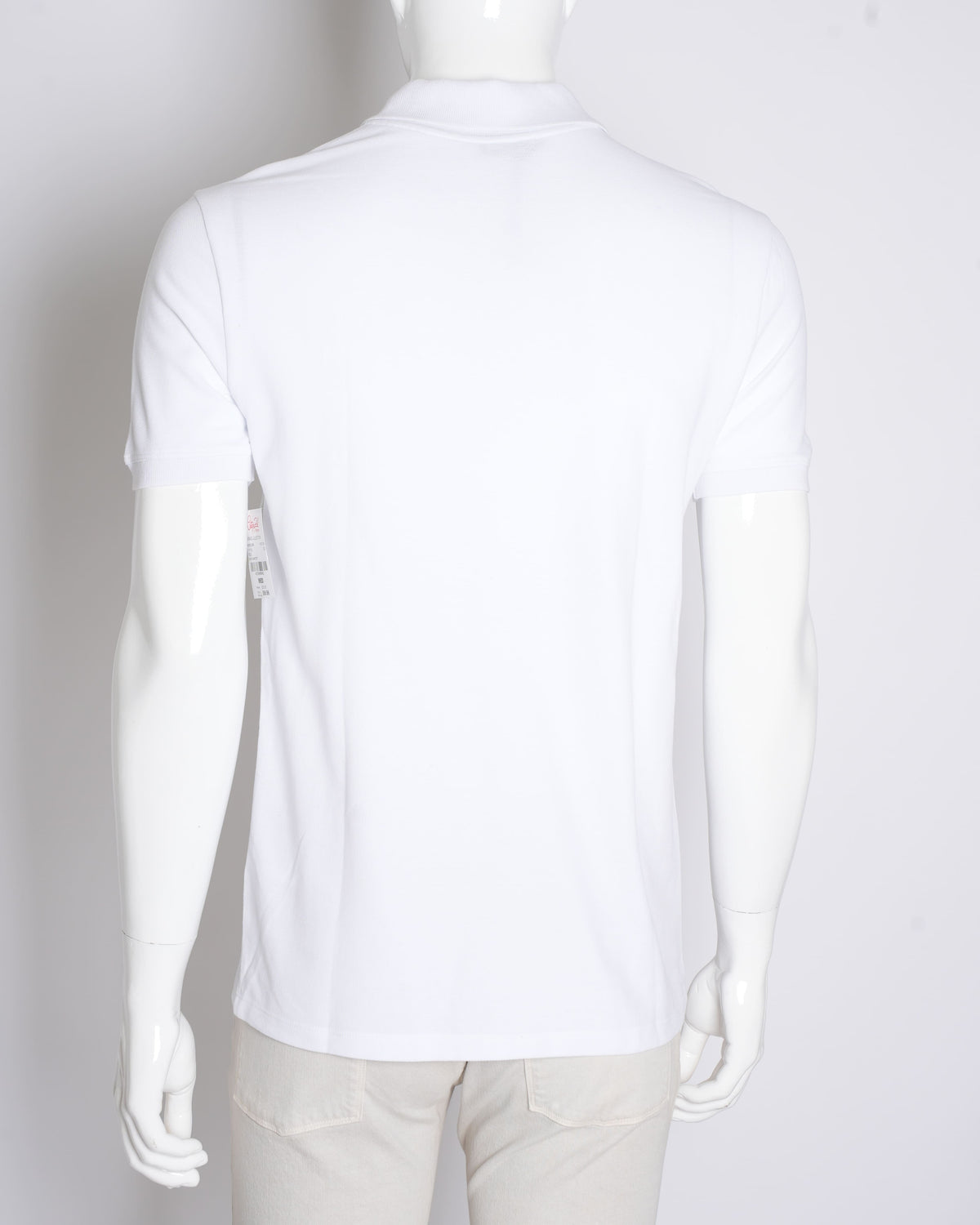 New Versace Collective Men's White Short Sleeve Polo Shirt