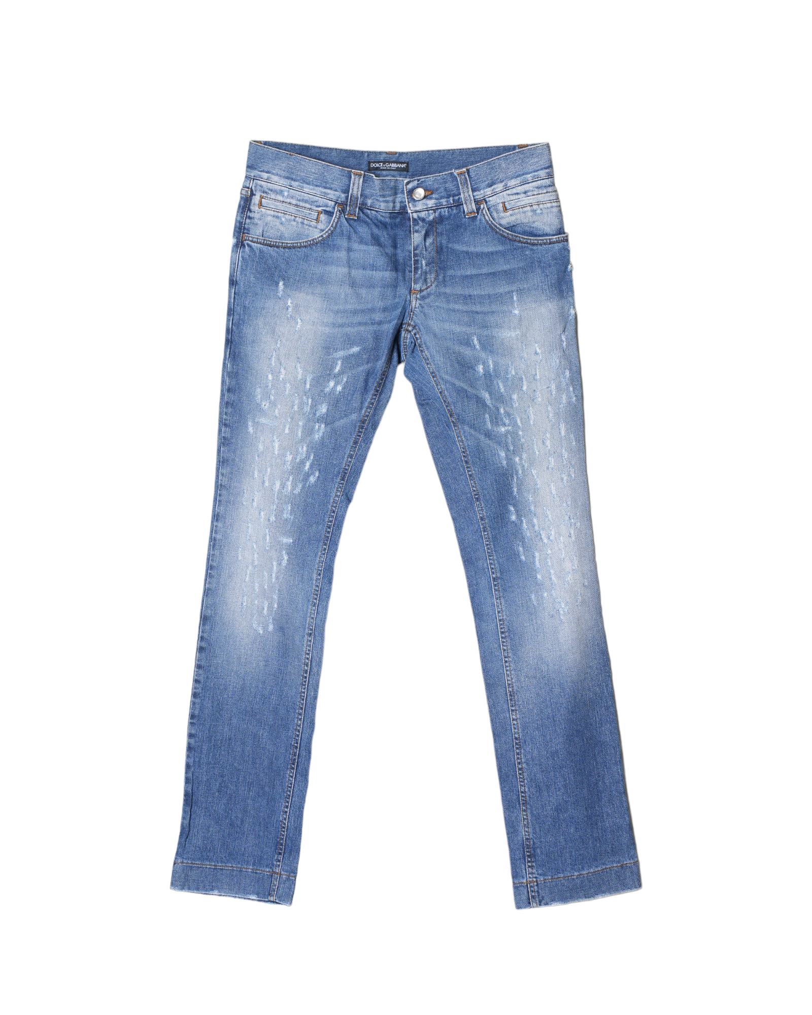 Dolce & Gabbana Stitch + Rib Jeans