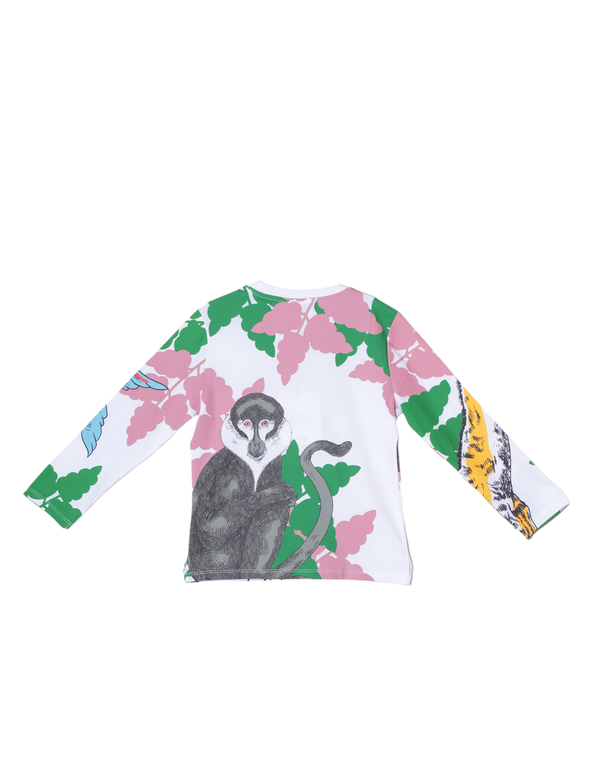 Kenzo Long Sleeved Cotton T-shirt