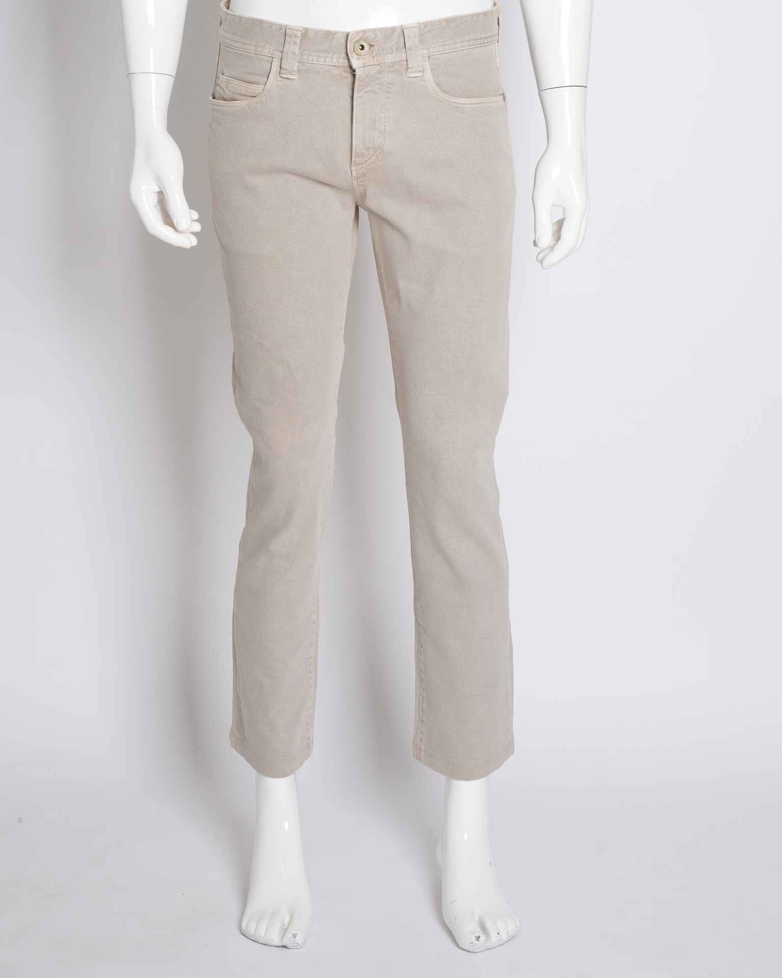 Loro Piana  Men's Slim Fit Pants In Grey