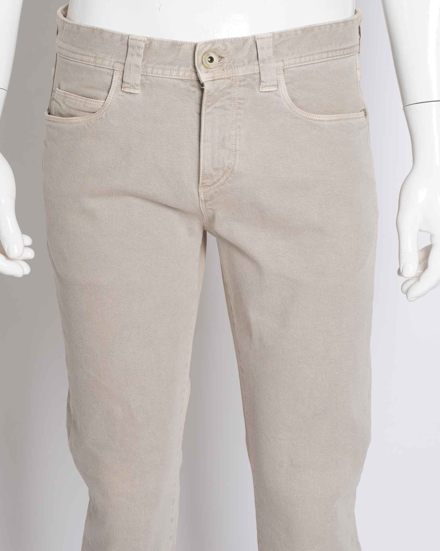 Loro Piana  Men's Slim Fit Pants In Grey