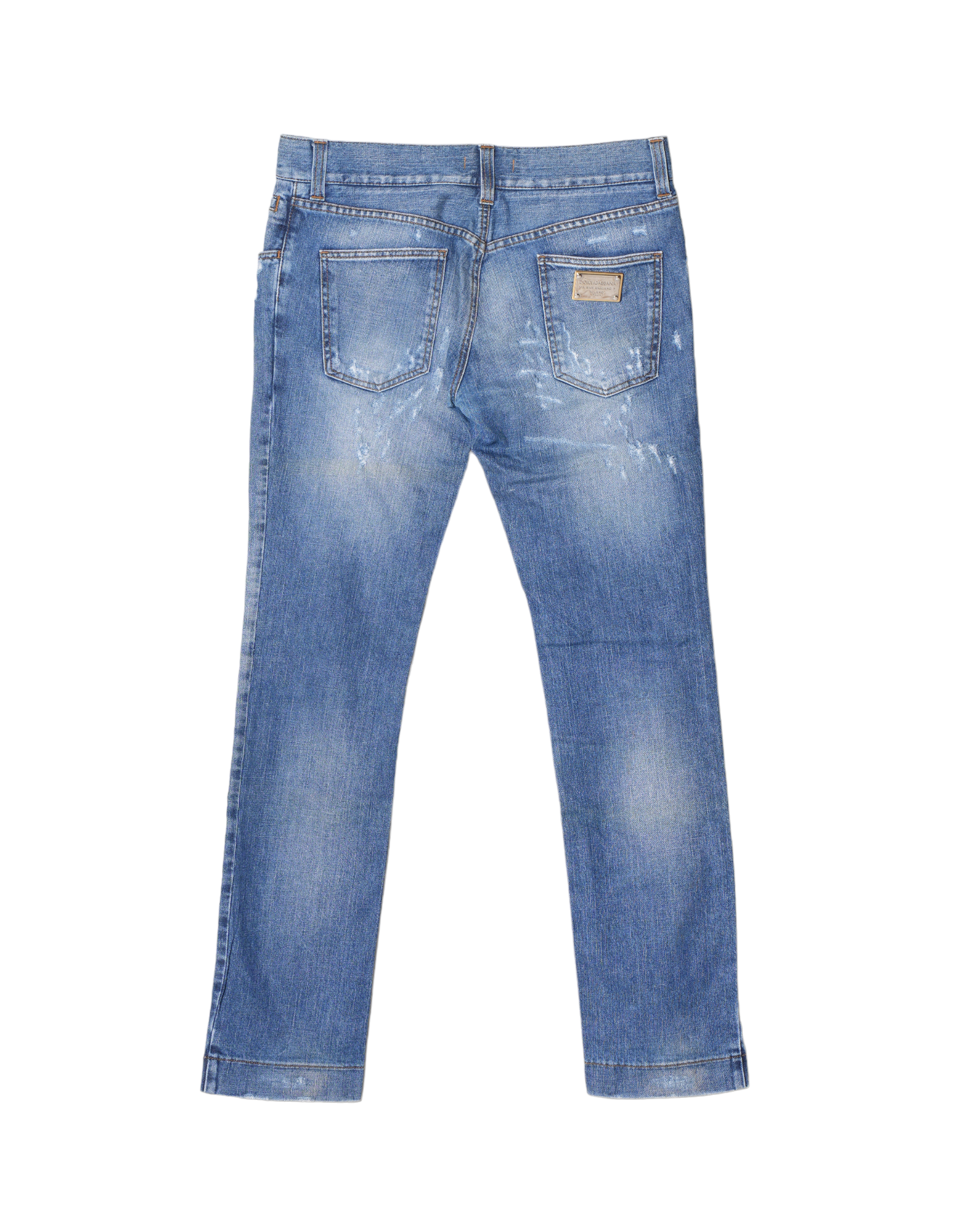 Dolce & Gabbana Stitch + Rib Jeans