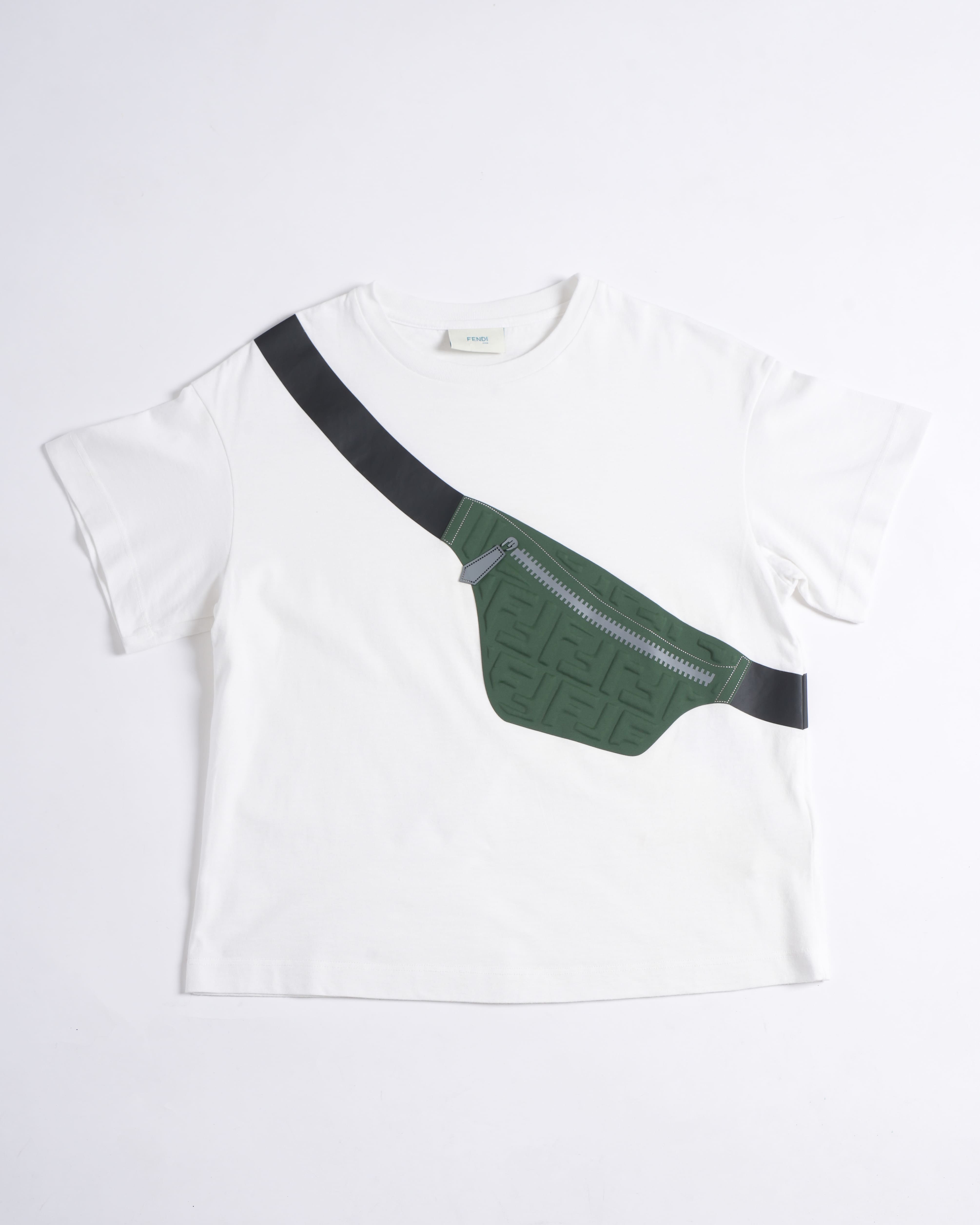 Fendi Kids T-shirt In White Boys