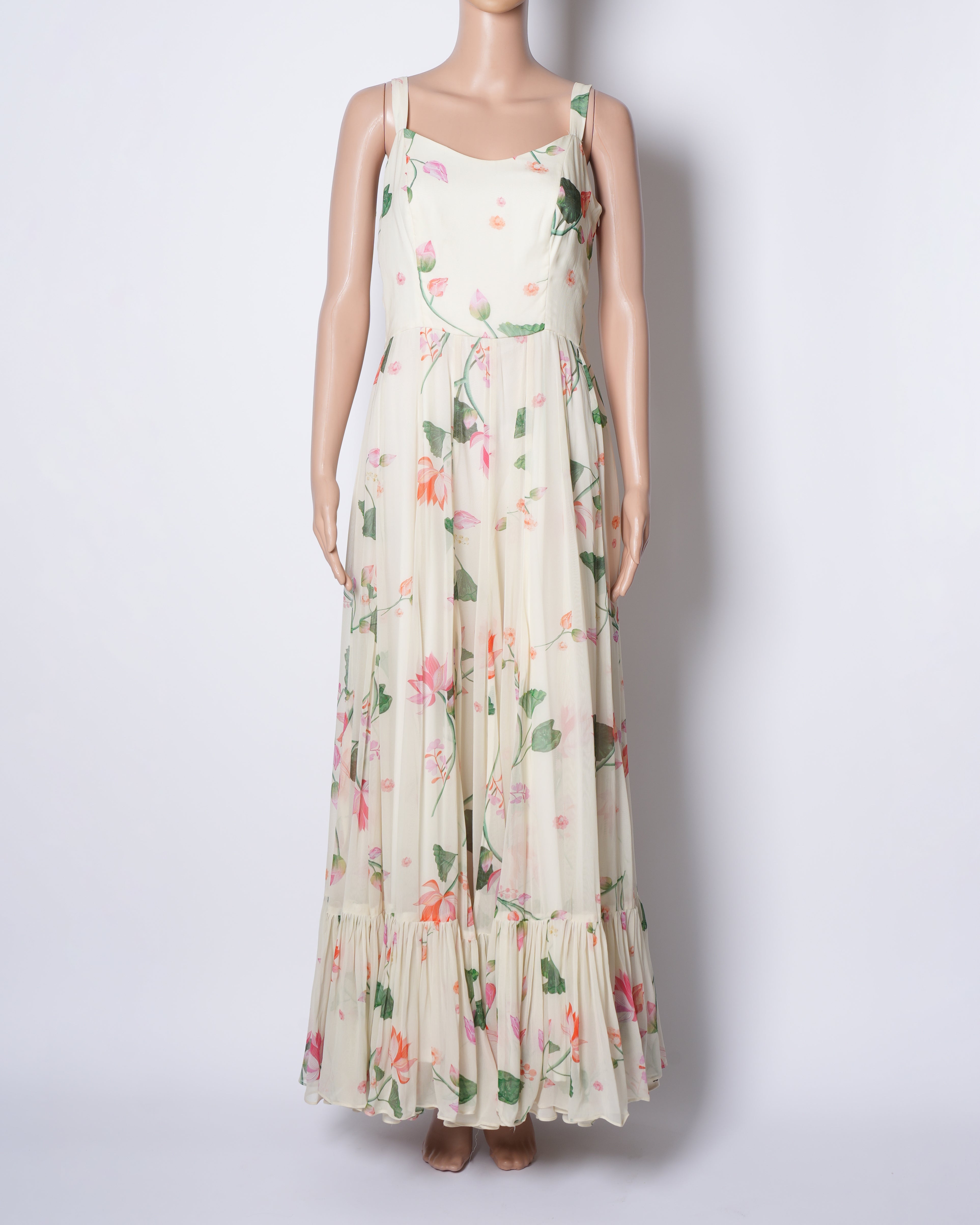 Arpita Mehta Off-white Floral Dress