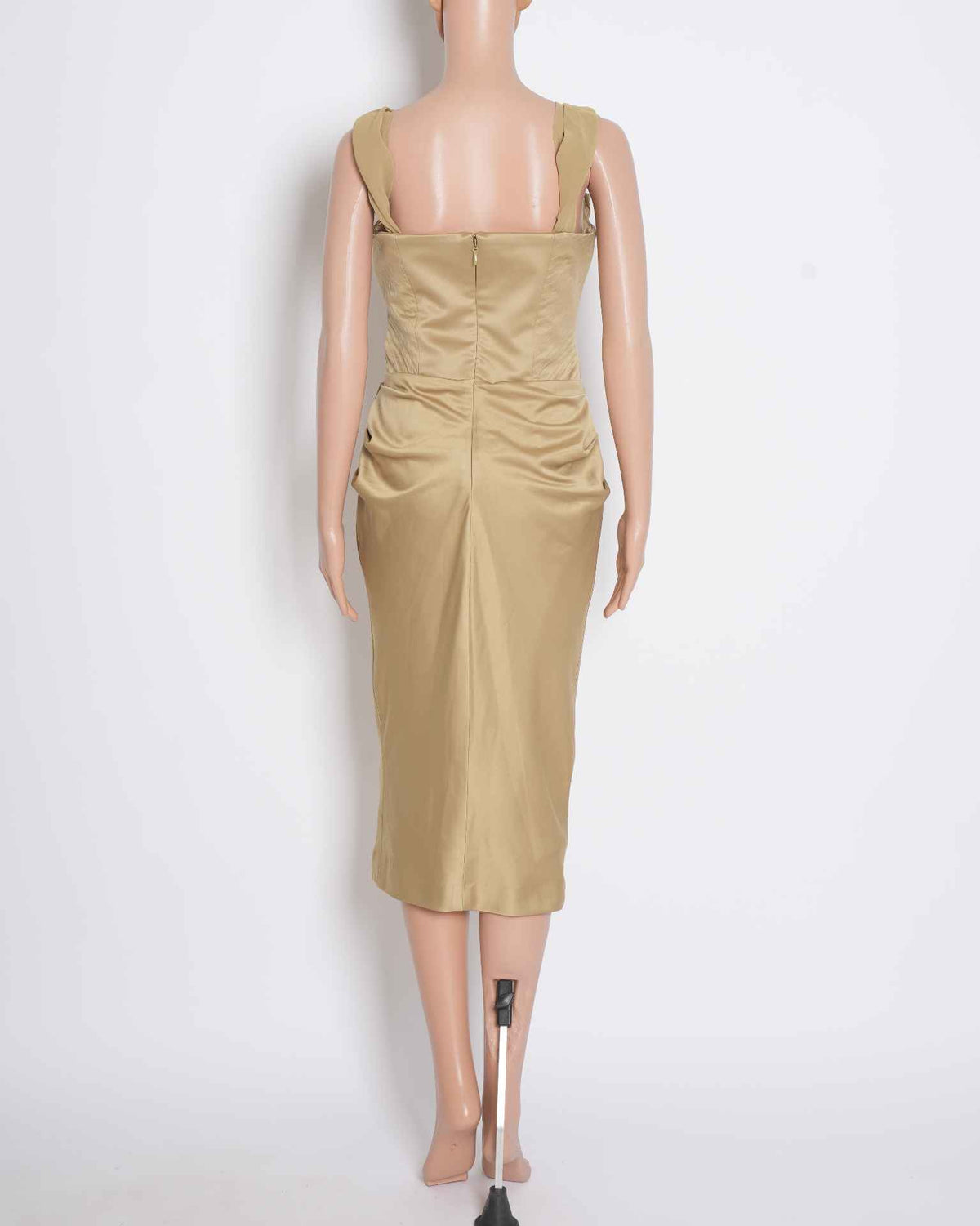 House of CB Corset Dress In Light Olive