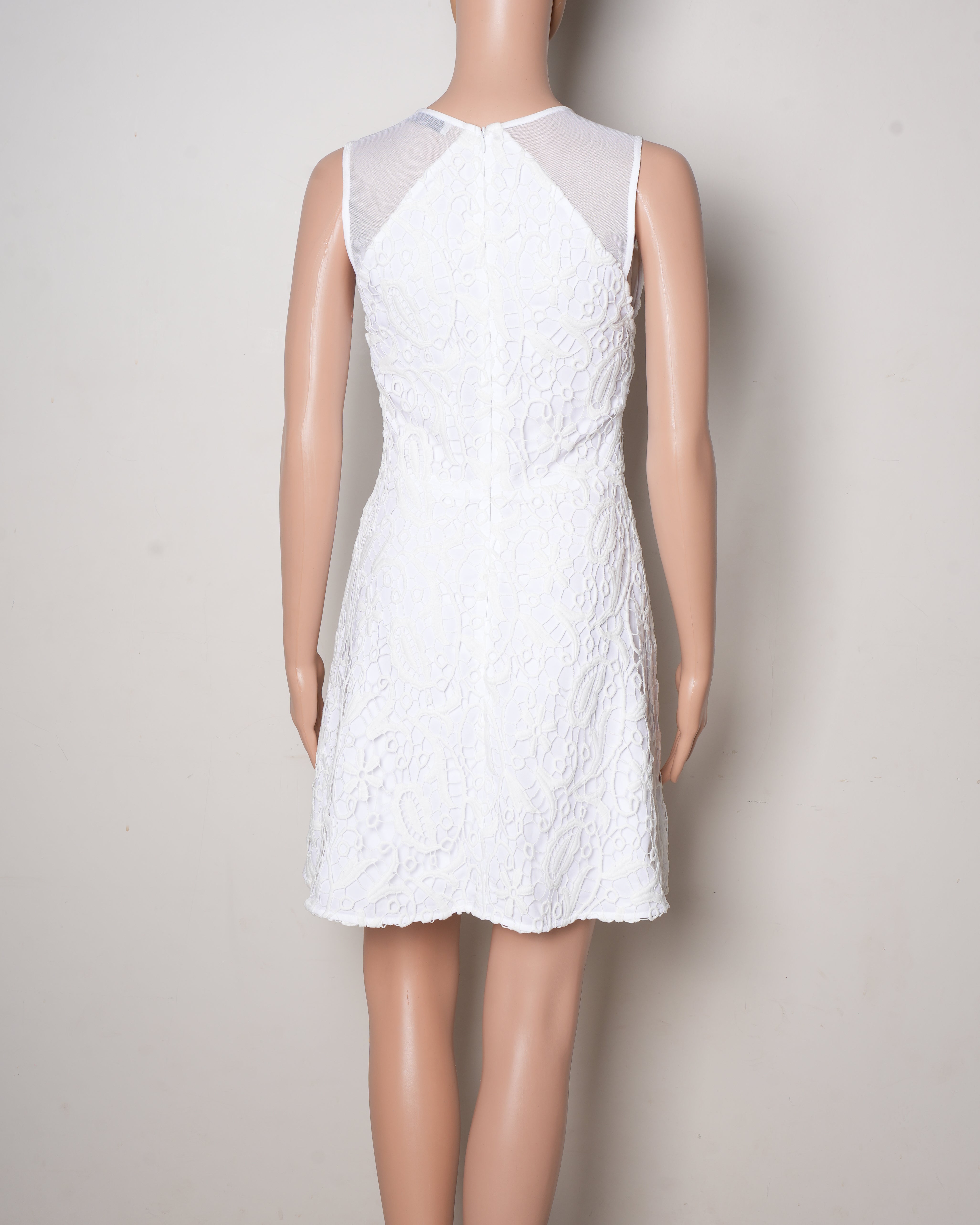 Sandro Lace With White Dress