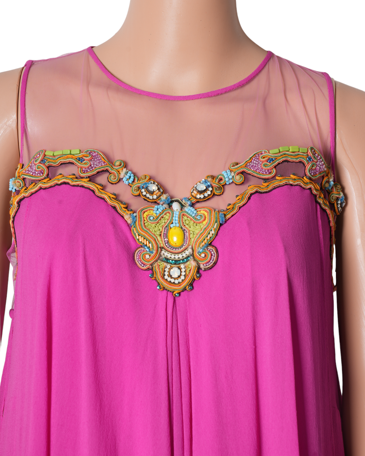 Monisha Jaising Pink Dress