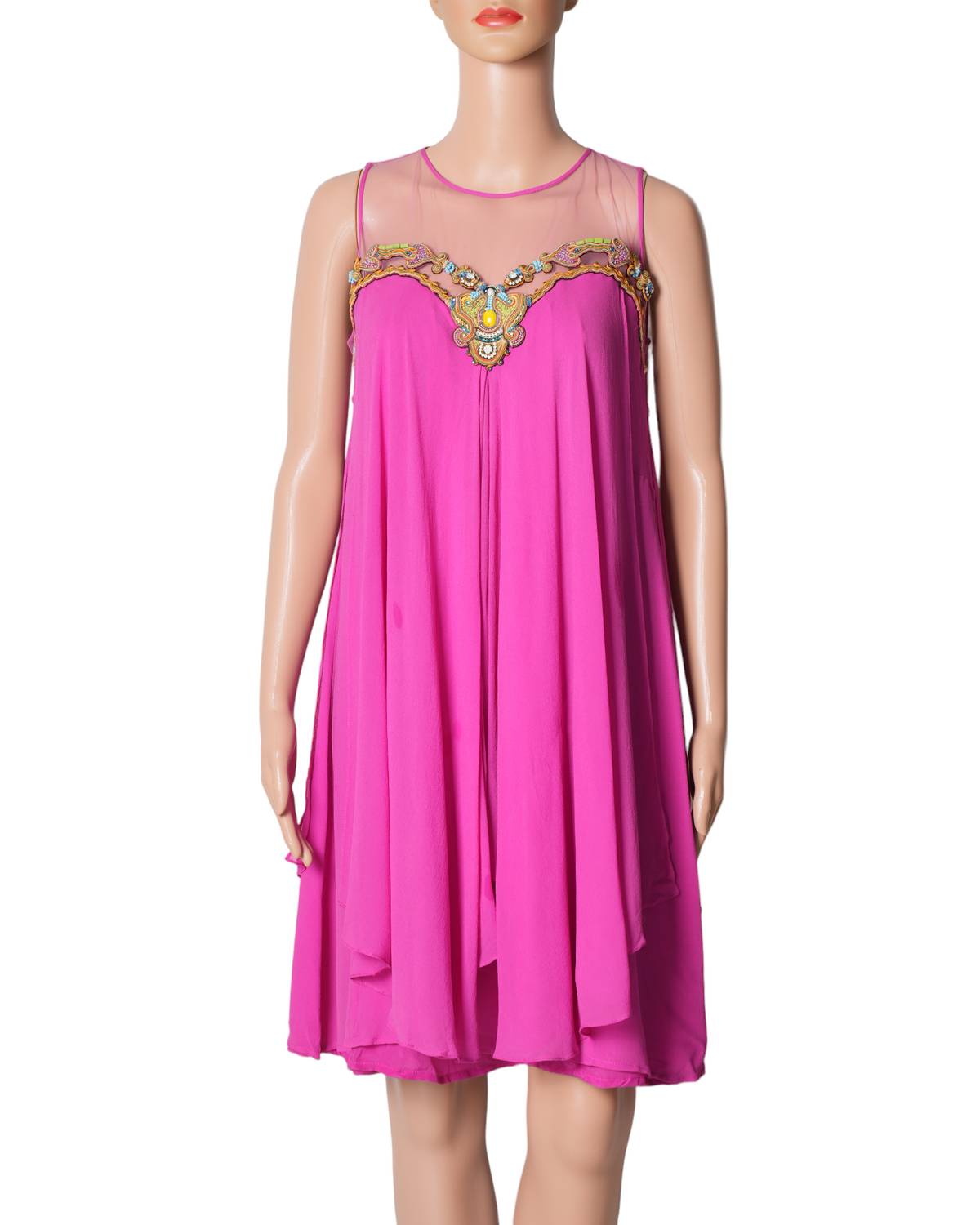 Monisha Jaising Pink Dress