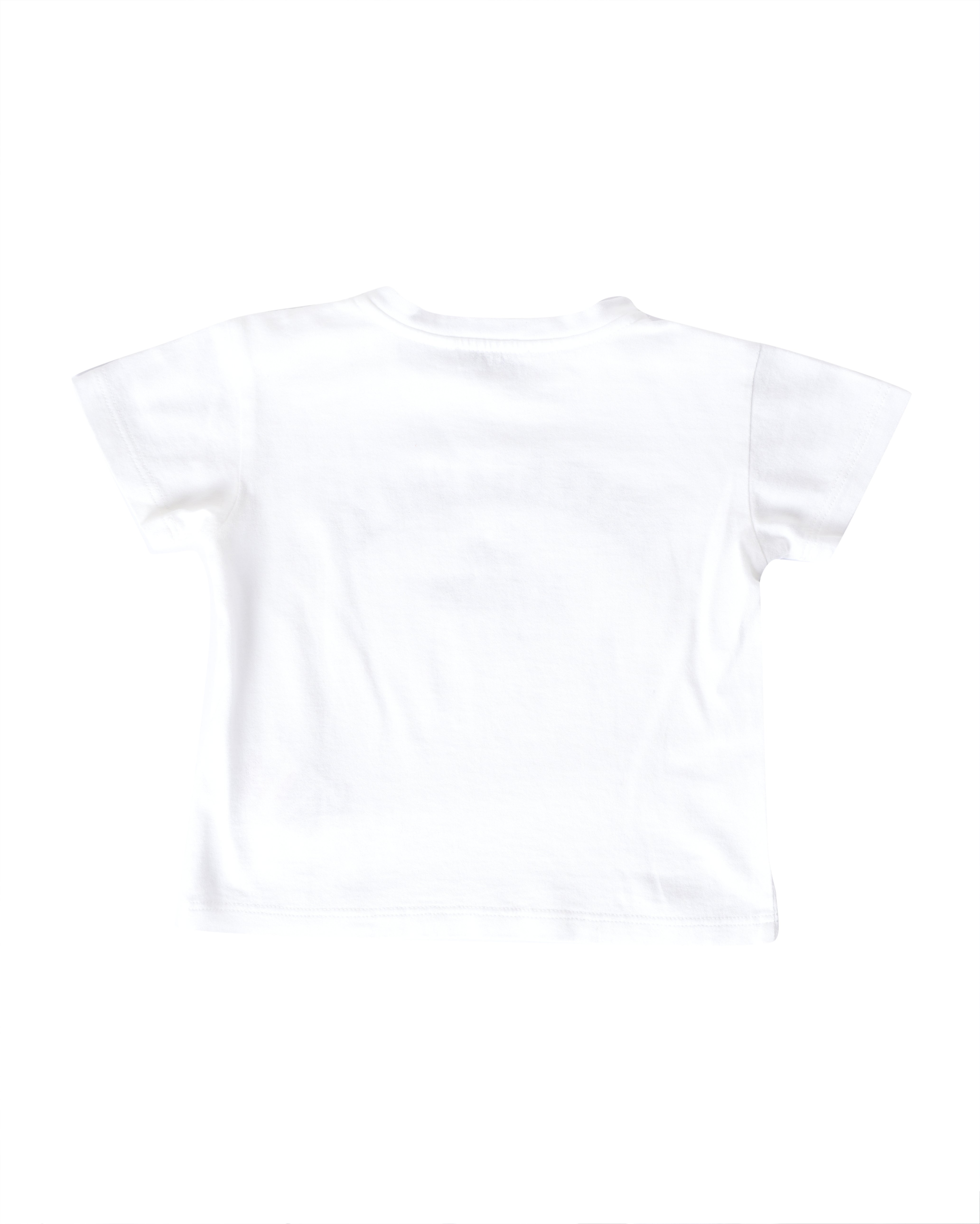 Dolce & Gabbana White T-Shirt With Brand Name On Front