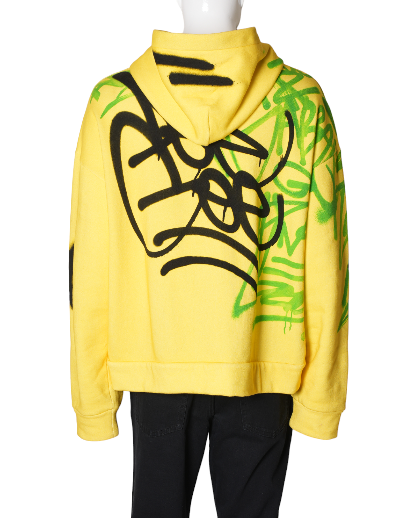 Dolce & Gabbana Yellow Graffiti Sweatshirt