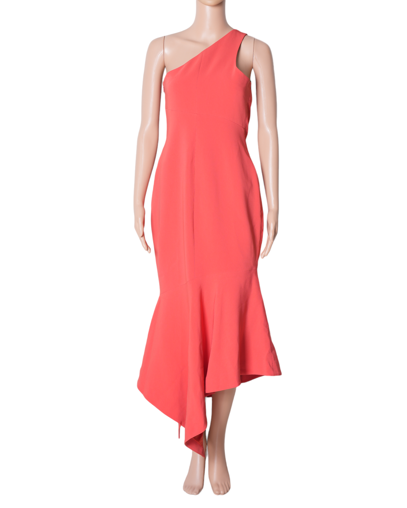 Cinq A Sept Single Shoulder Mid Length Dress