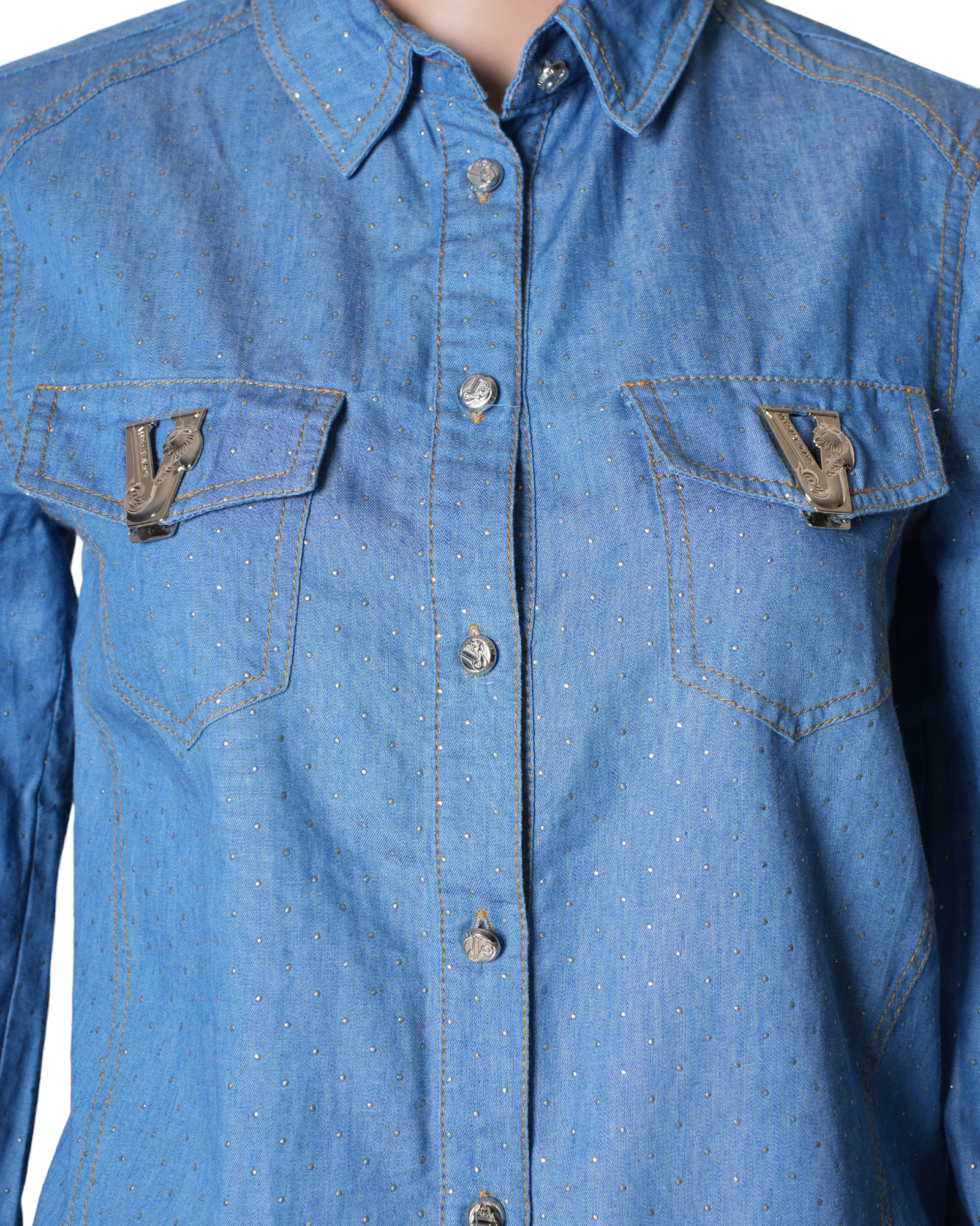 Versace Jeans Couture Denim Shirt