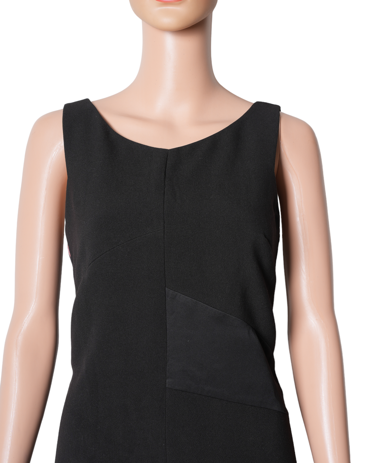 NEW Armani Exchange Black Dress With Copper Colour Strap Detail