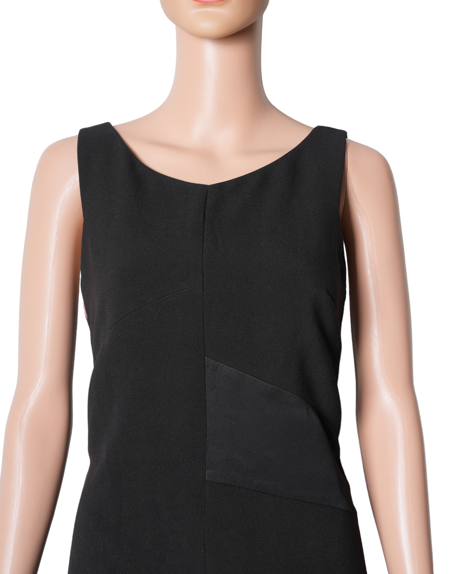 NEW Armani Exchange Black Dress With Copper Colour Strap Detail