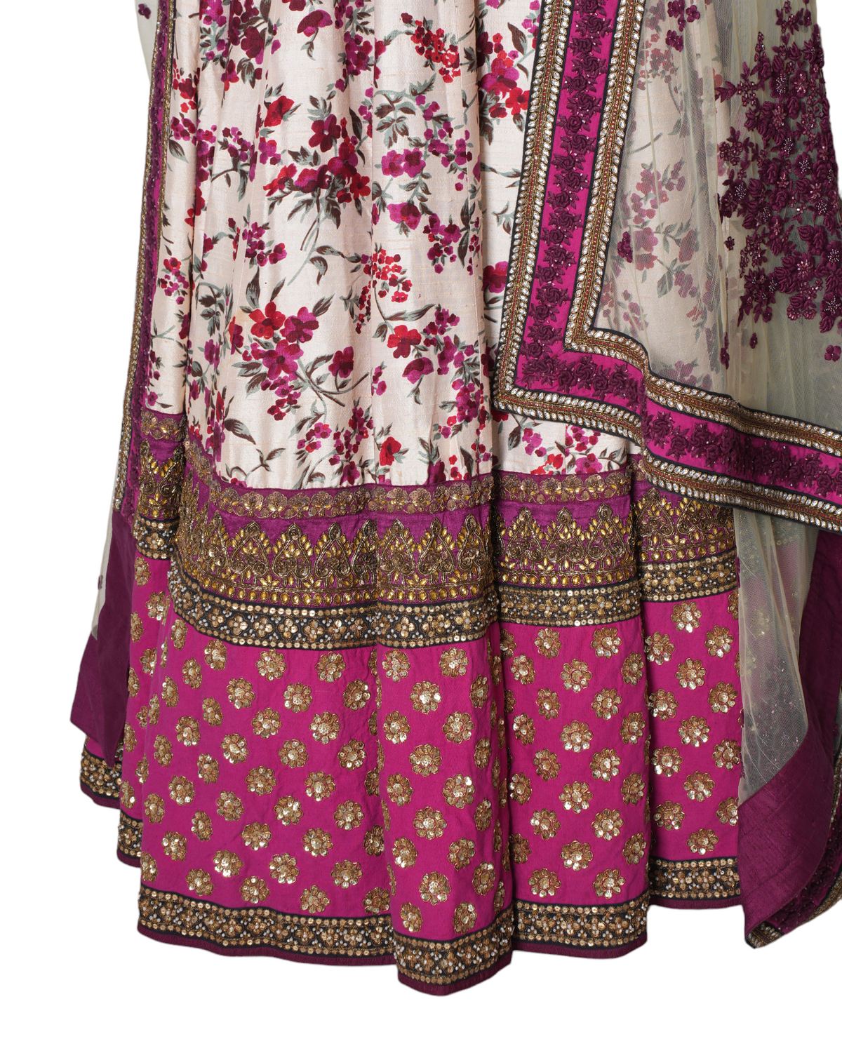 Sabyasachi Floral Printed Lehenga Set