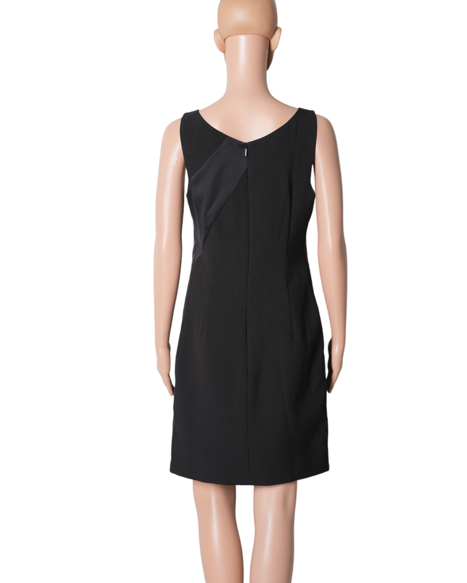 NEW Armani Exchange Black Dress With Copper Colour Strap Detail