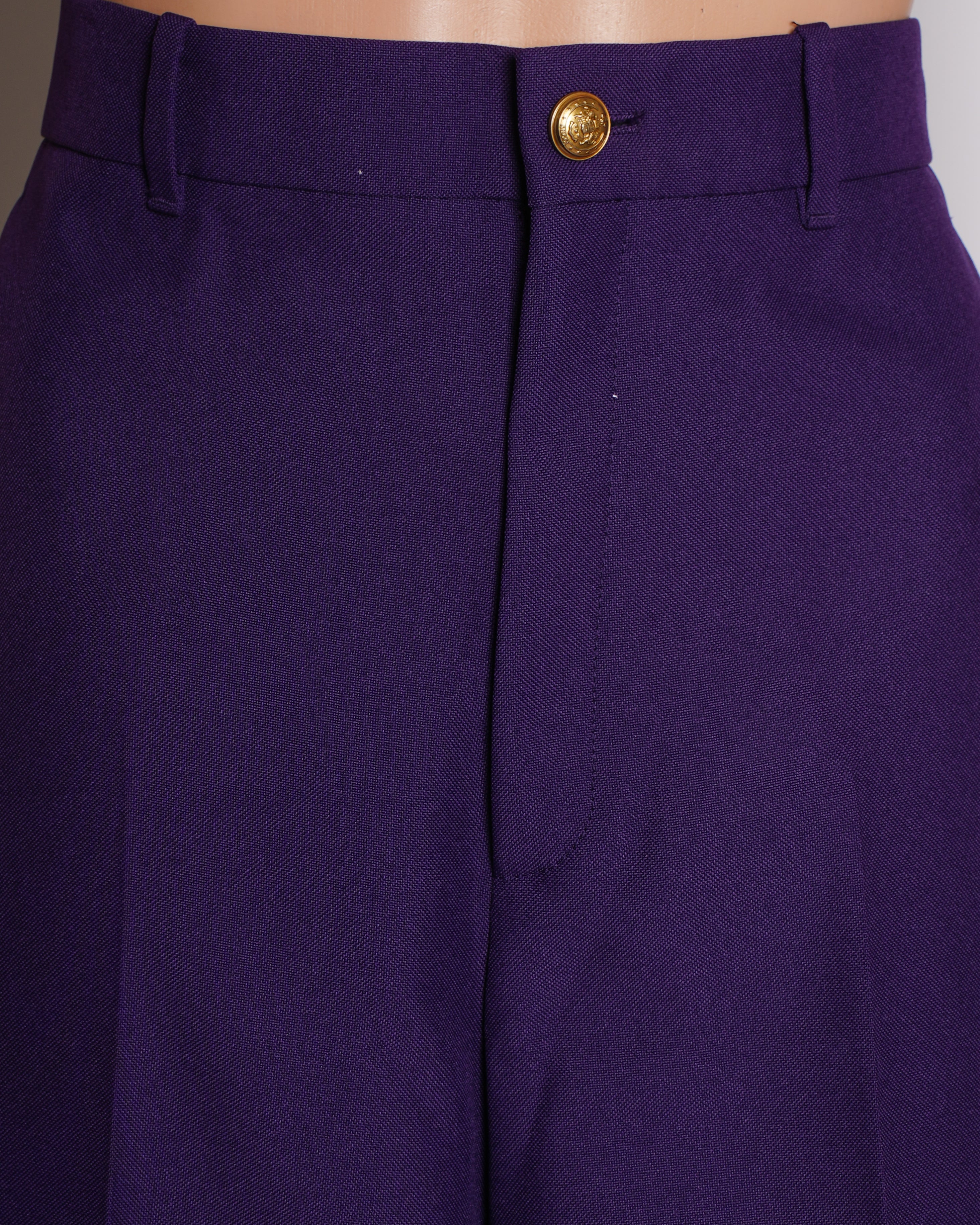 Gucci Purple Women's Trousers