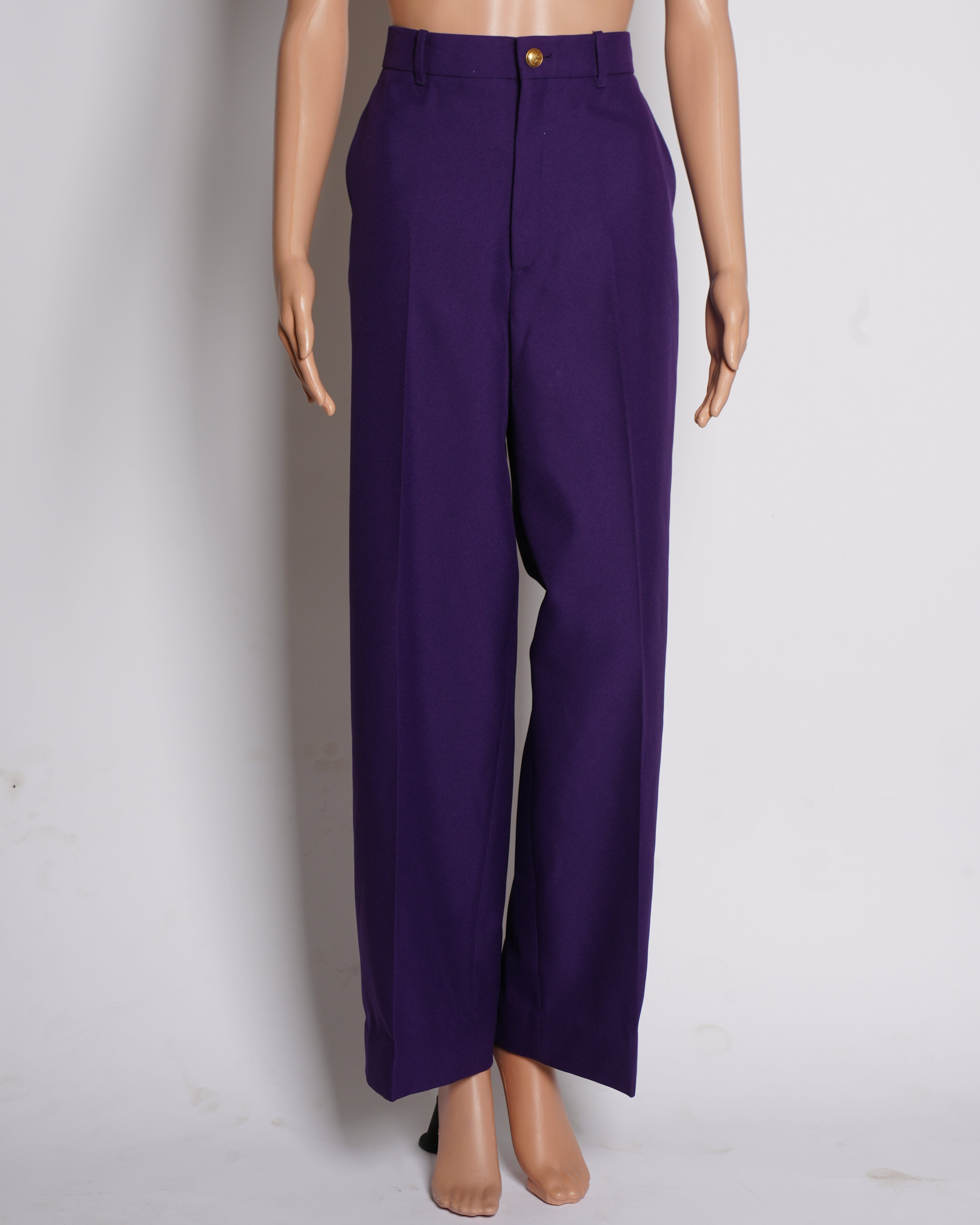 Gucci Purple Women's Trousers