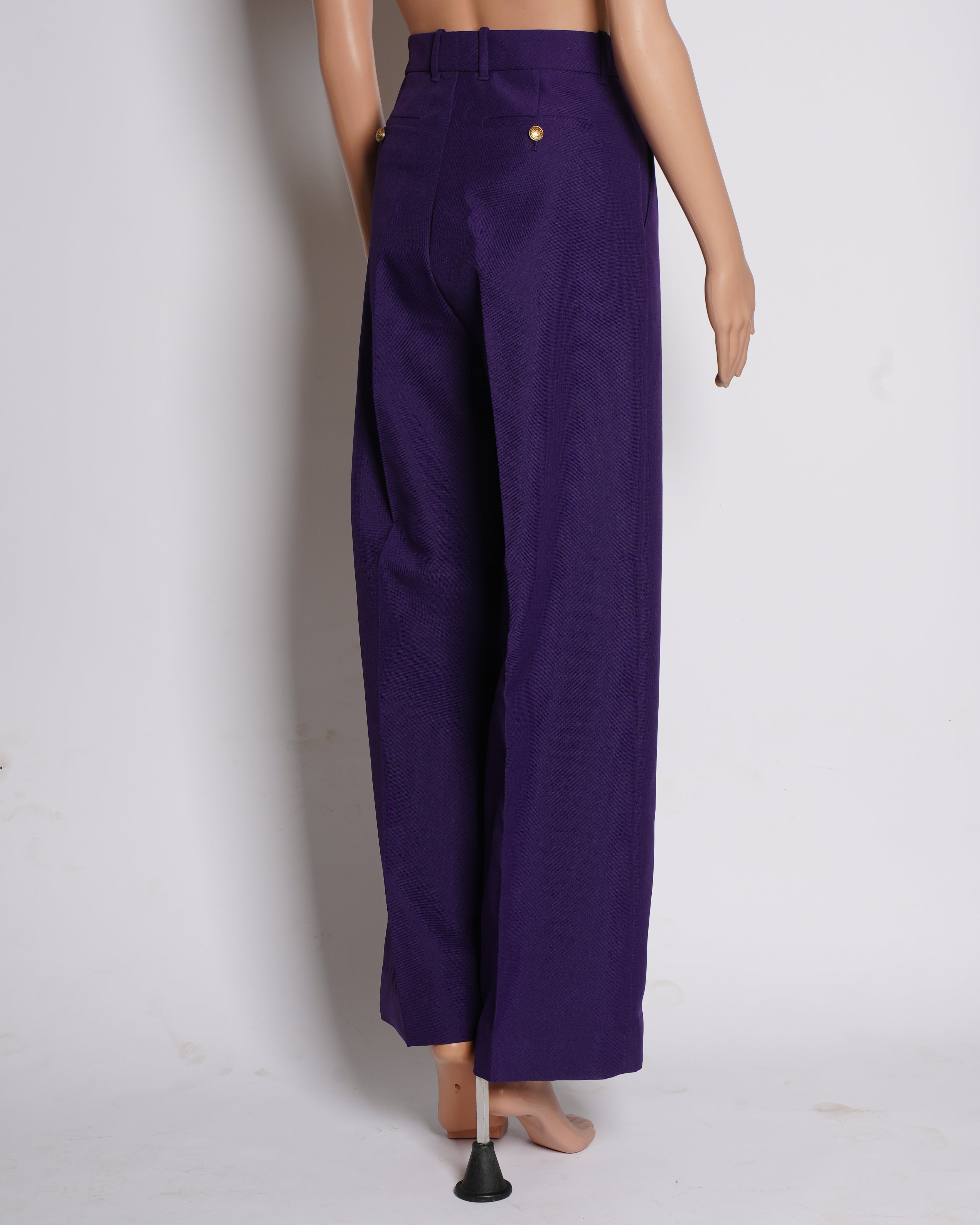 Gucci Purple Women's Trousers