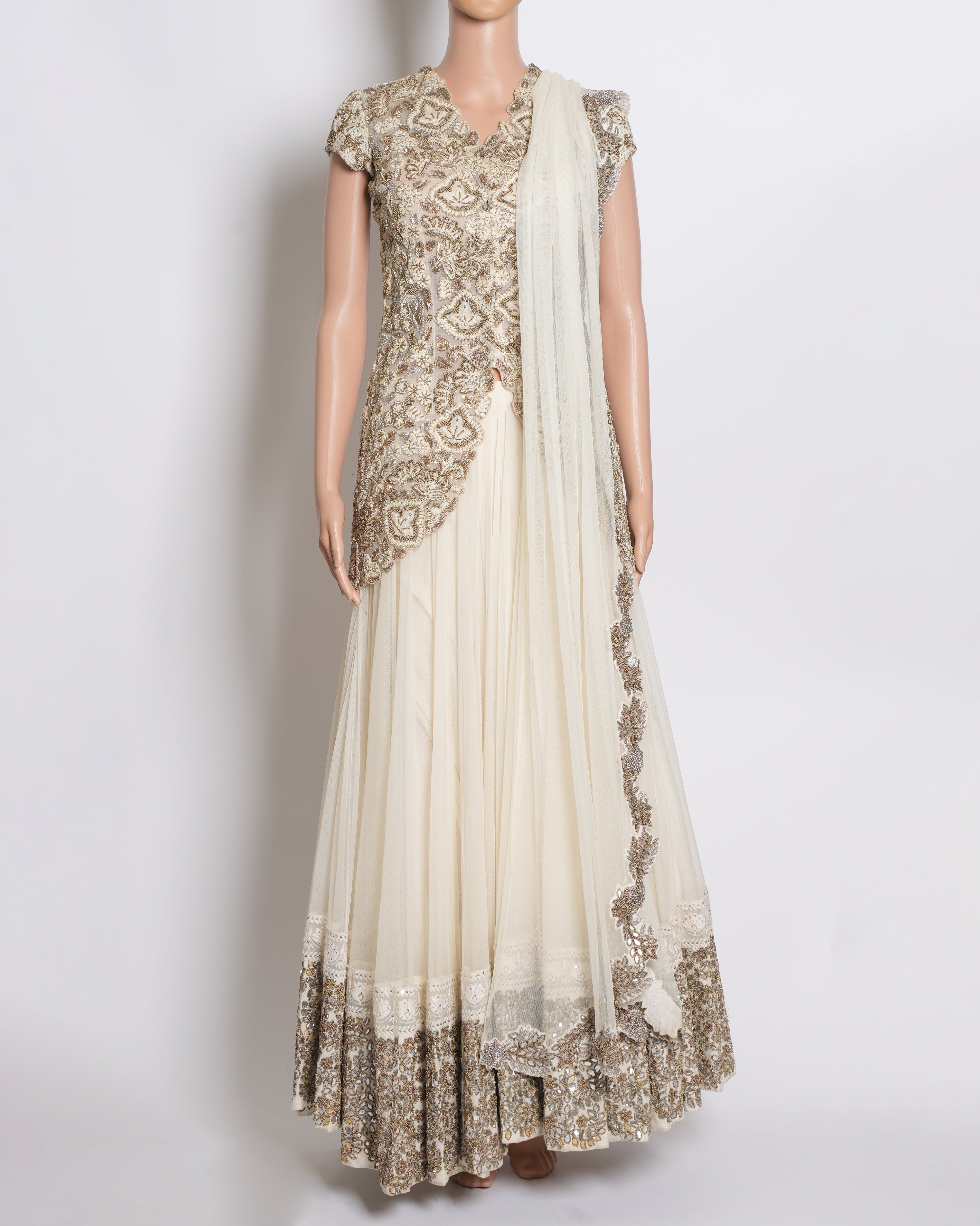 Ridhima Bhasin Lehenga Set With Embroidered Detailing