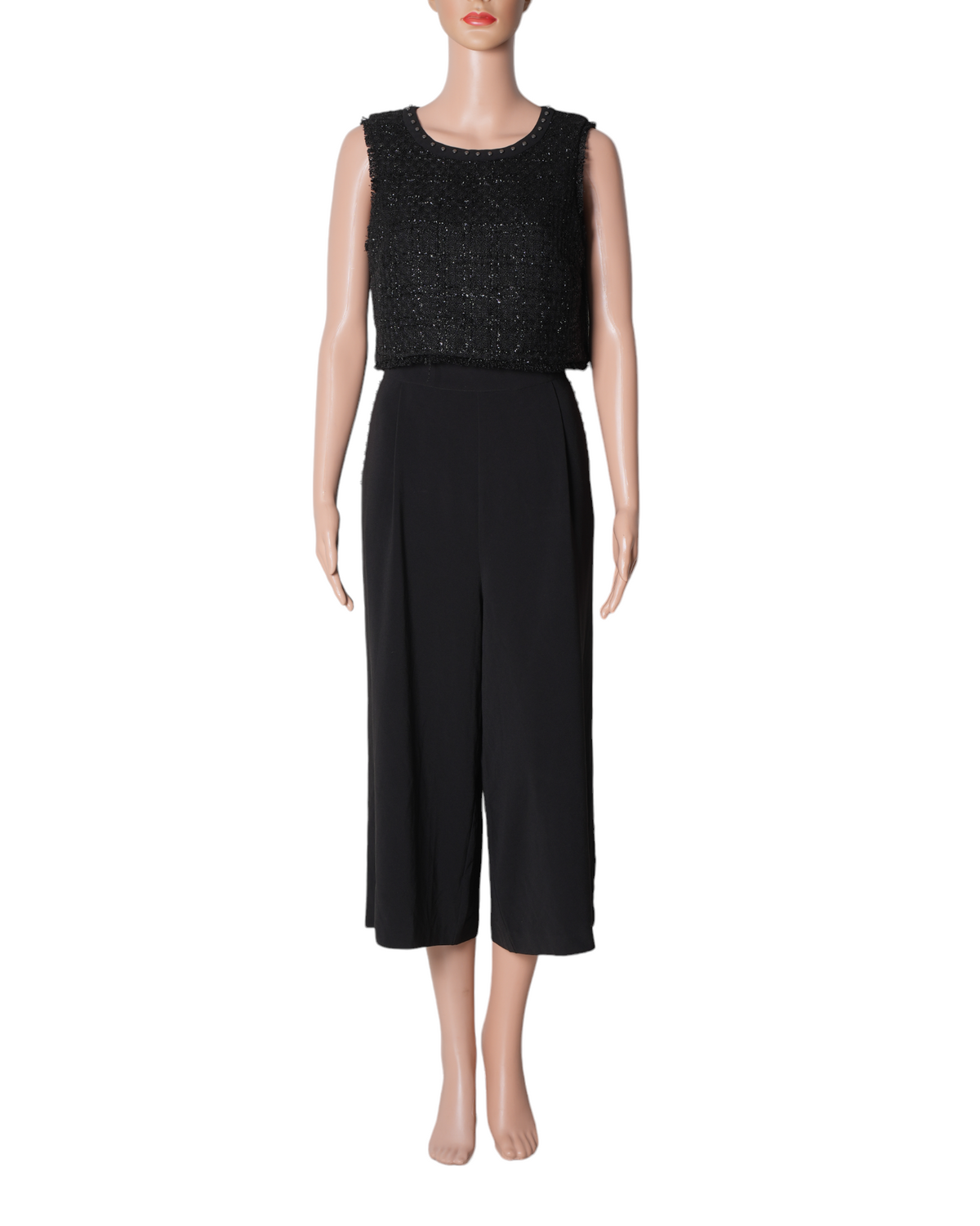Karl Legarfeld For Cover Story Black Jumpsuit