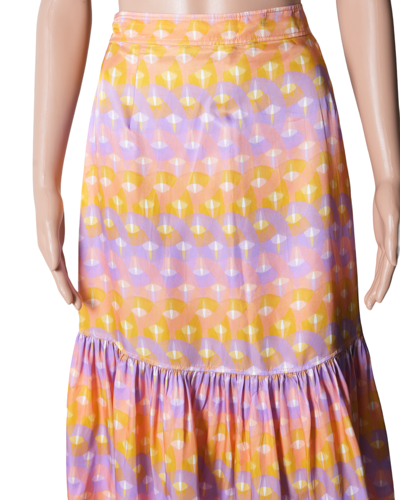 Sandro Yellow Skirt