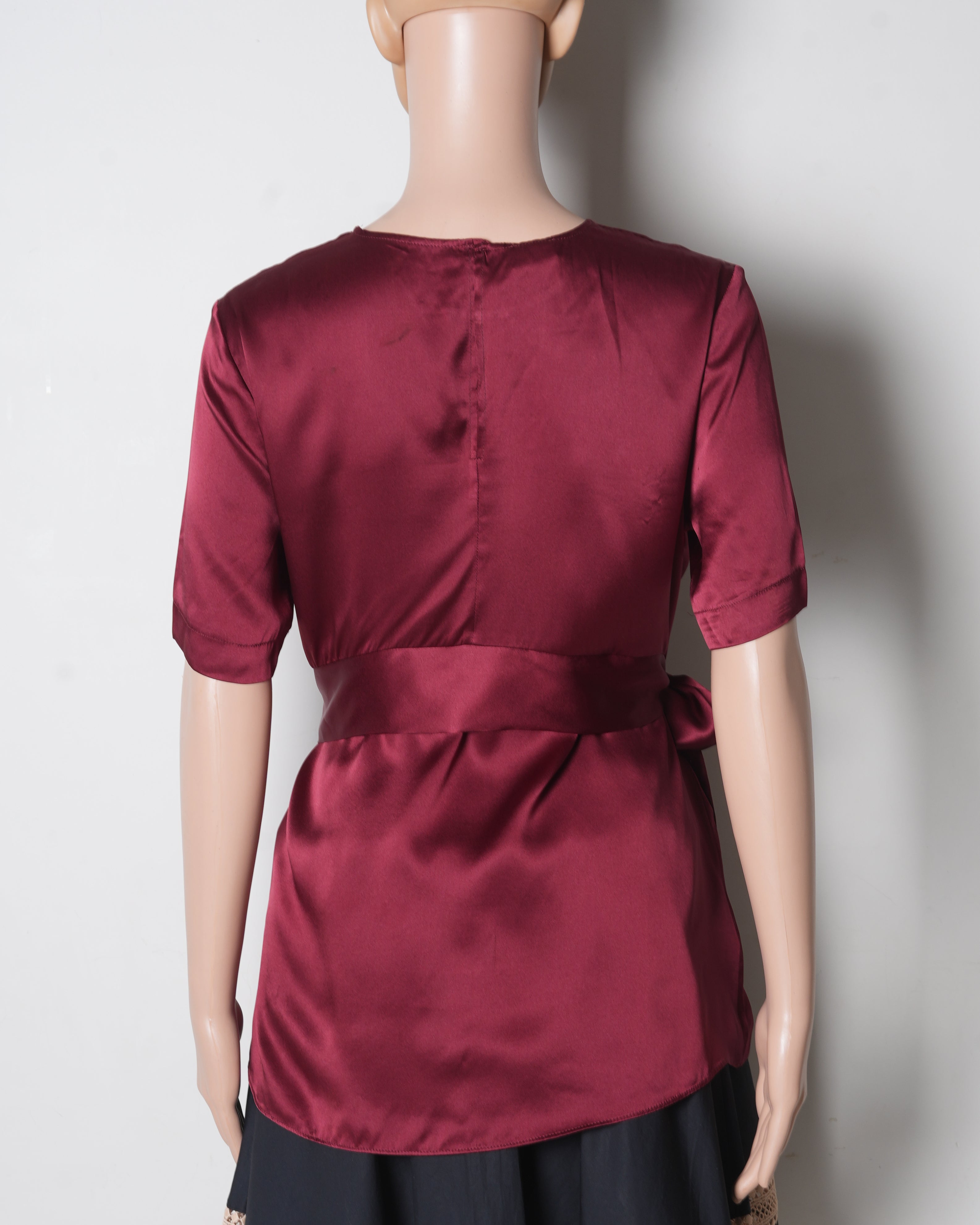 Pinko Maroon Blouse