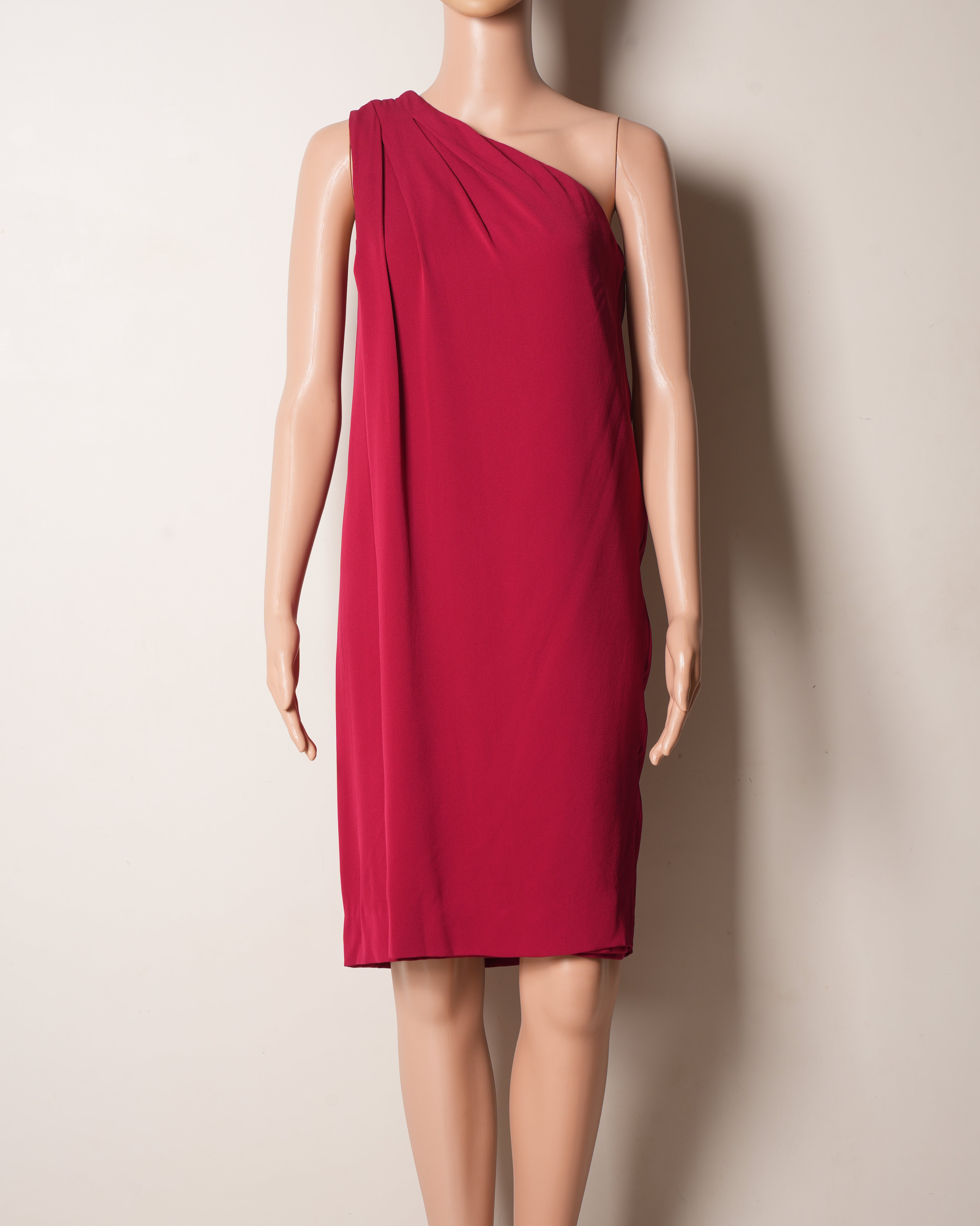 DVF Red One Shoulder