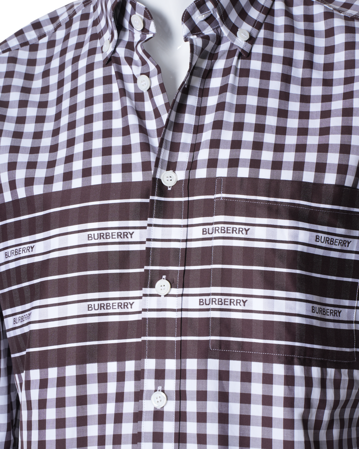 New Burberry Check Pattern Shirt