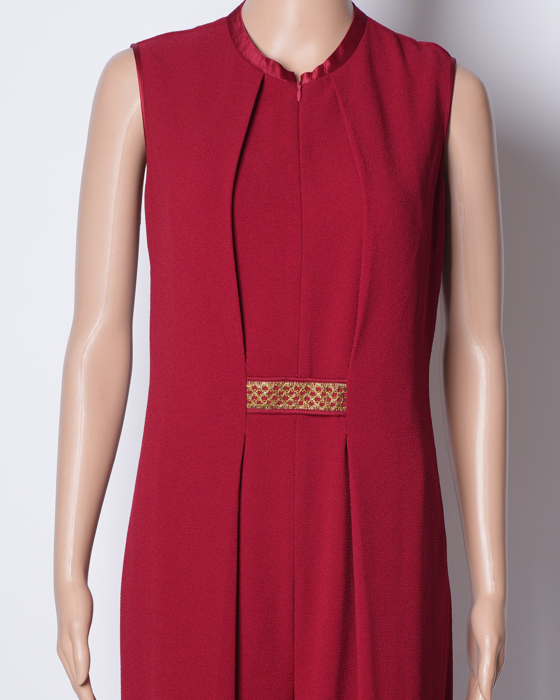 Tarun Tahiliani Jumpsuit In Red