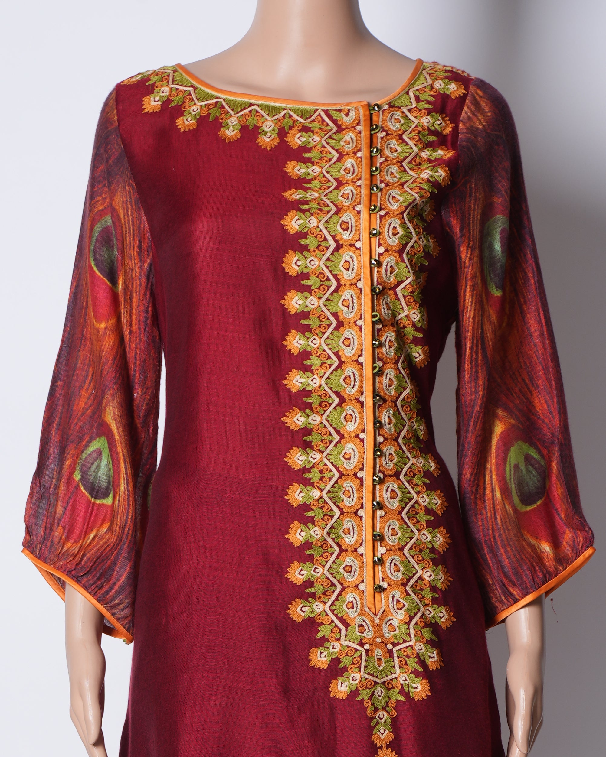 Nomi Ansari Red Kurta