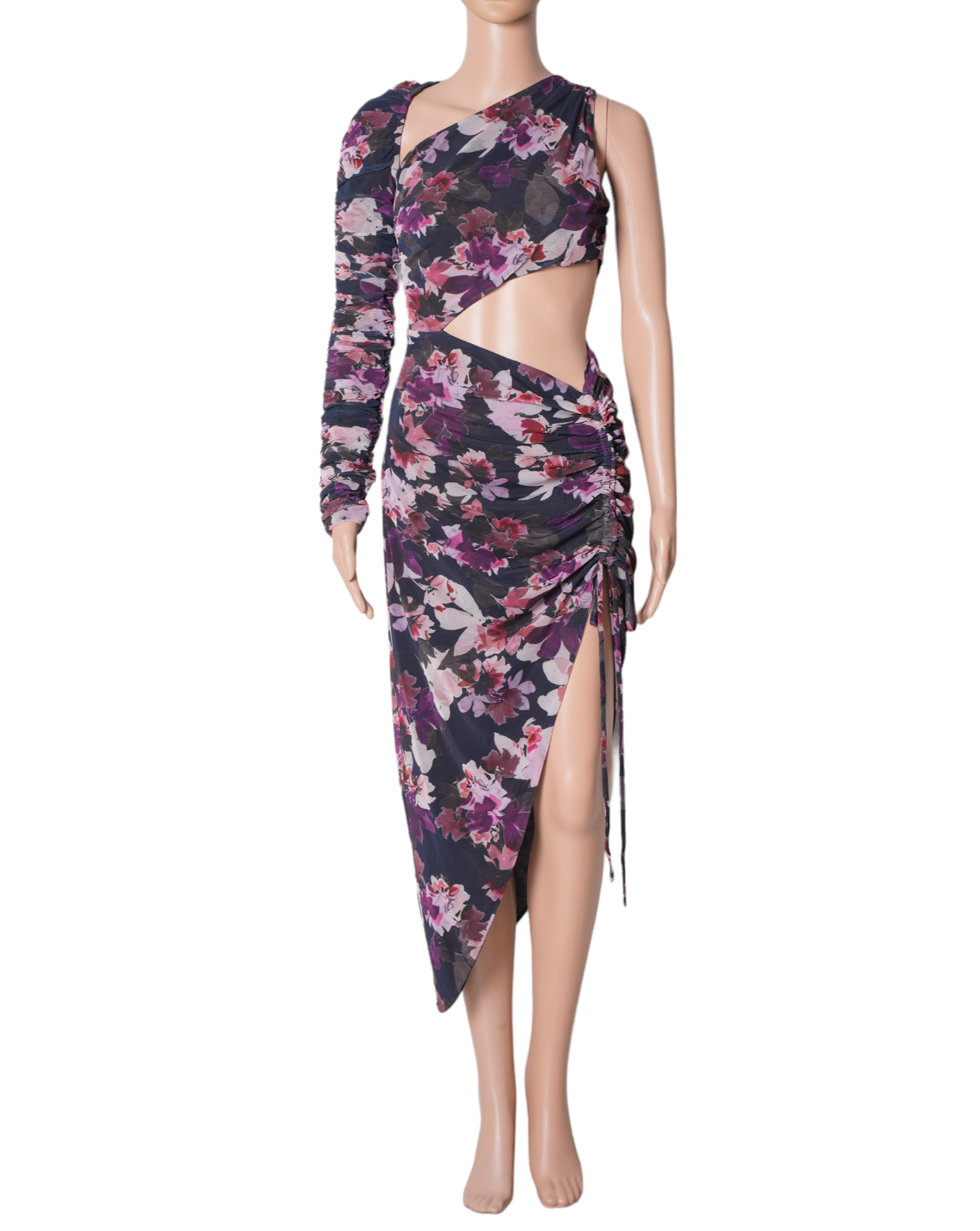 Nicholas Floral Drape Dress