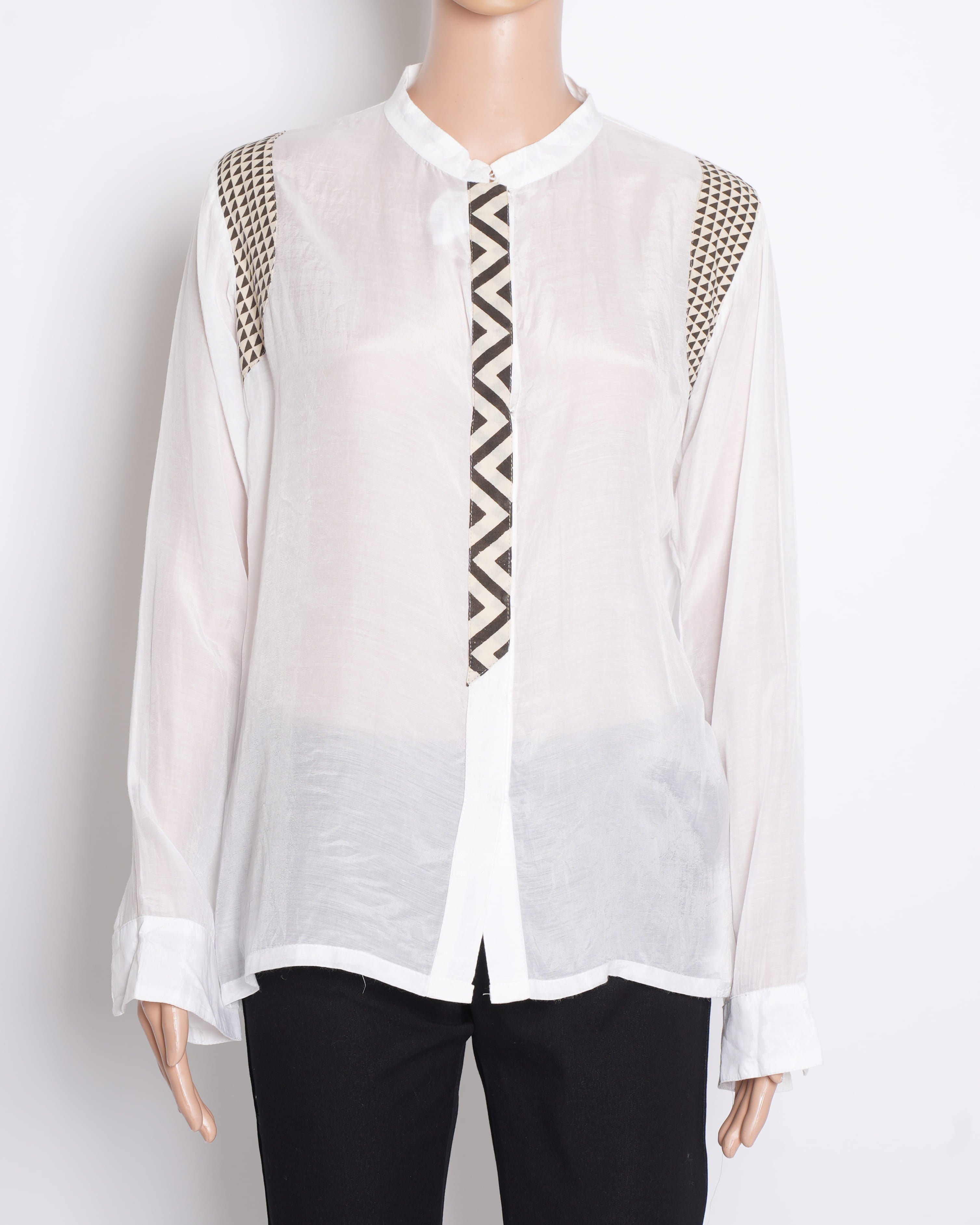 Natasha J Top in White