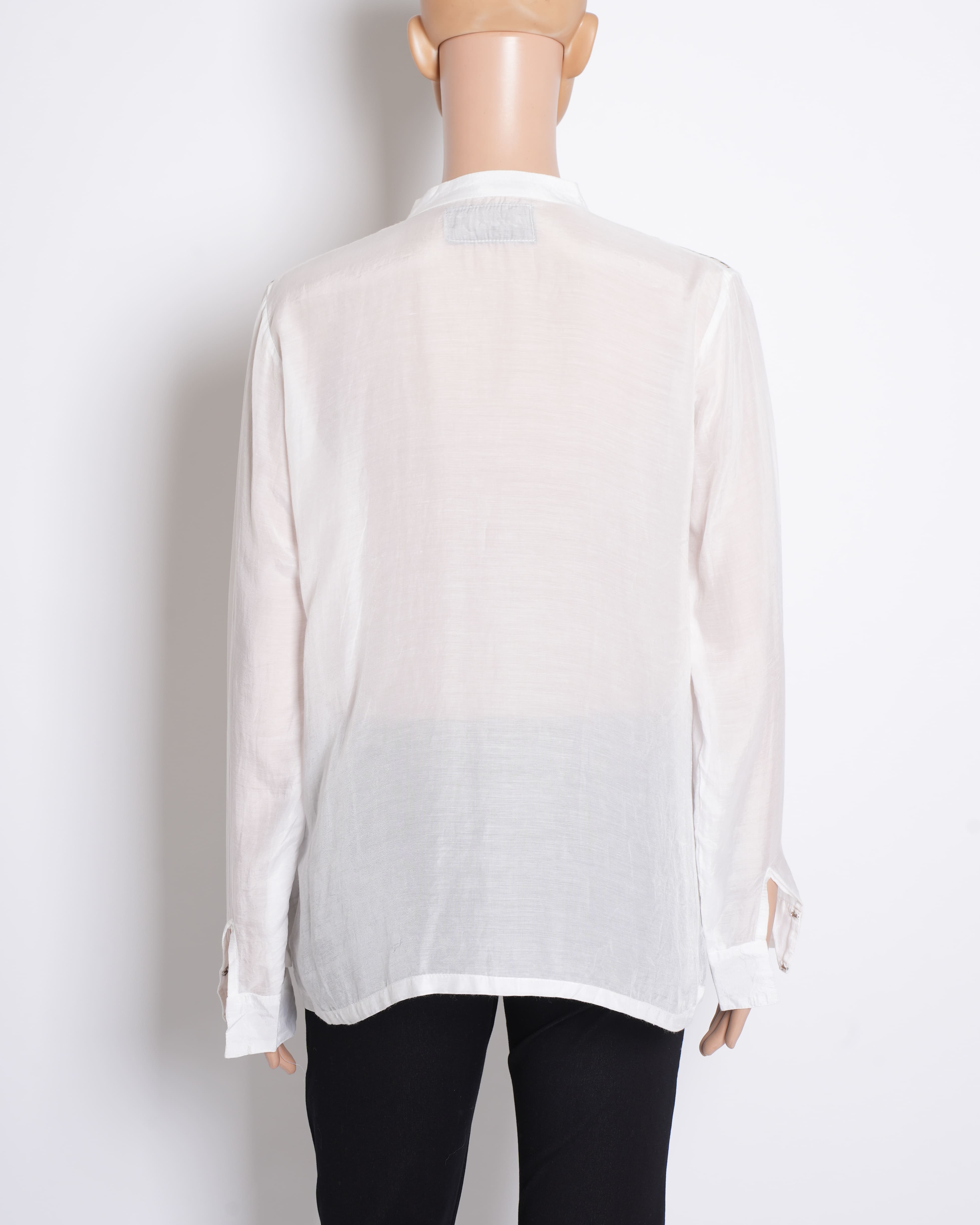Natasha J Top in White