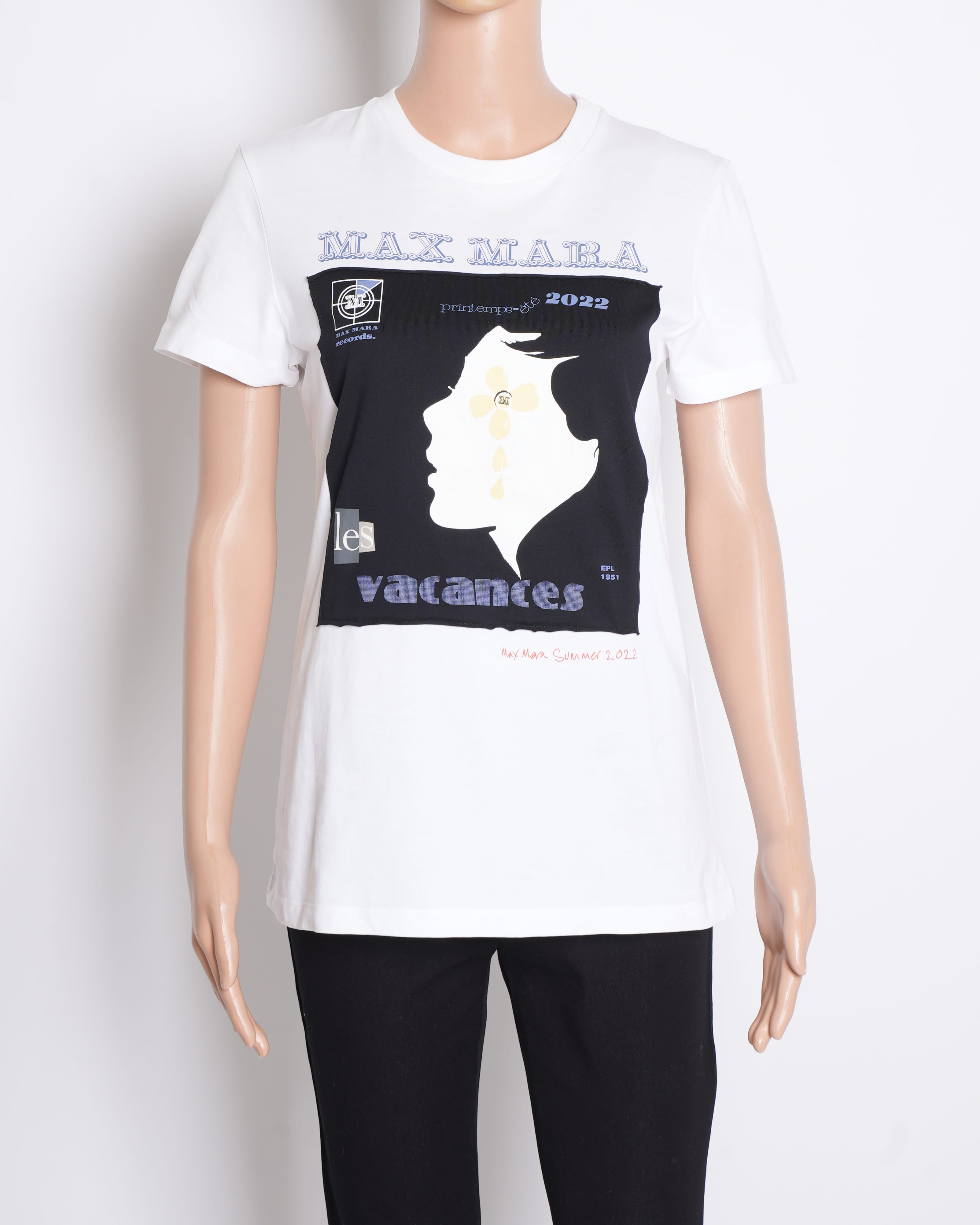 Max Mara Women's T-shirt In White