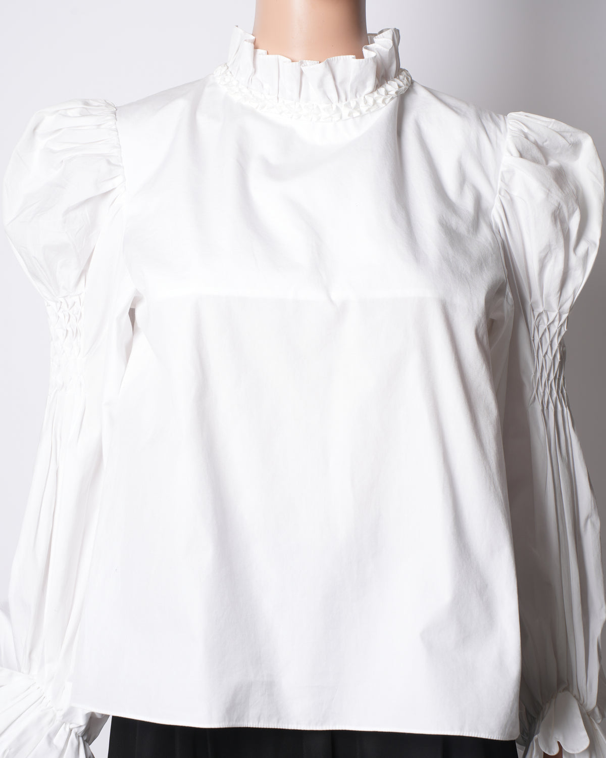 Horror Vacui White Blouse