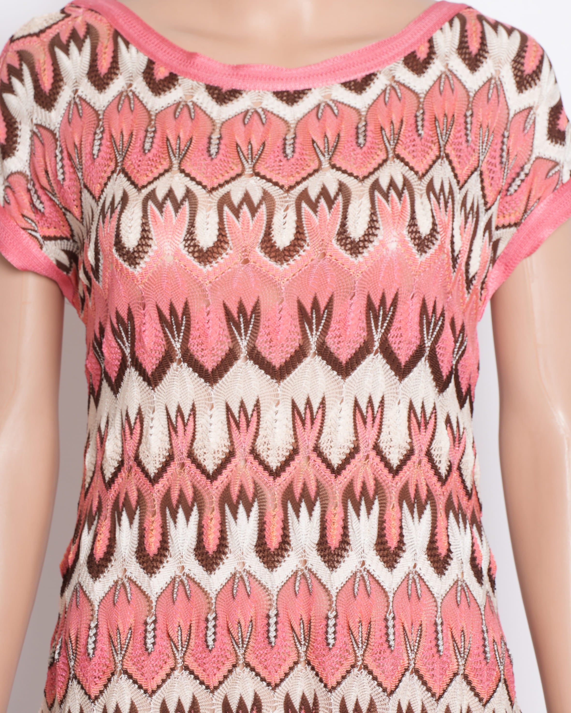 Missoni Knitted Multicolour Dress