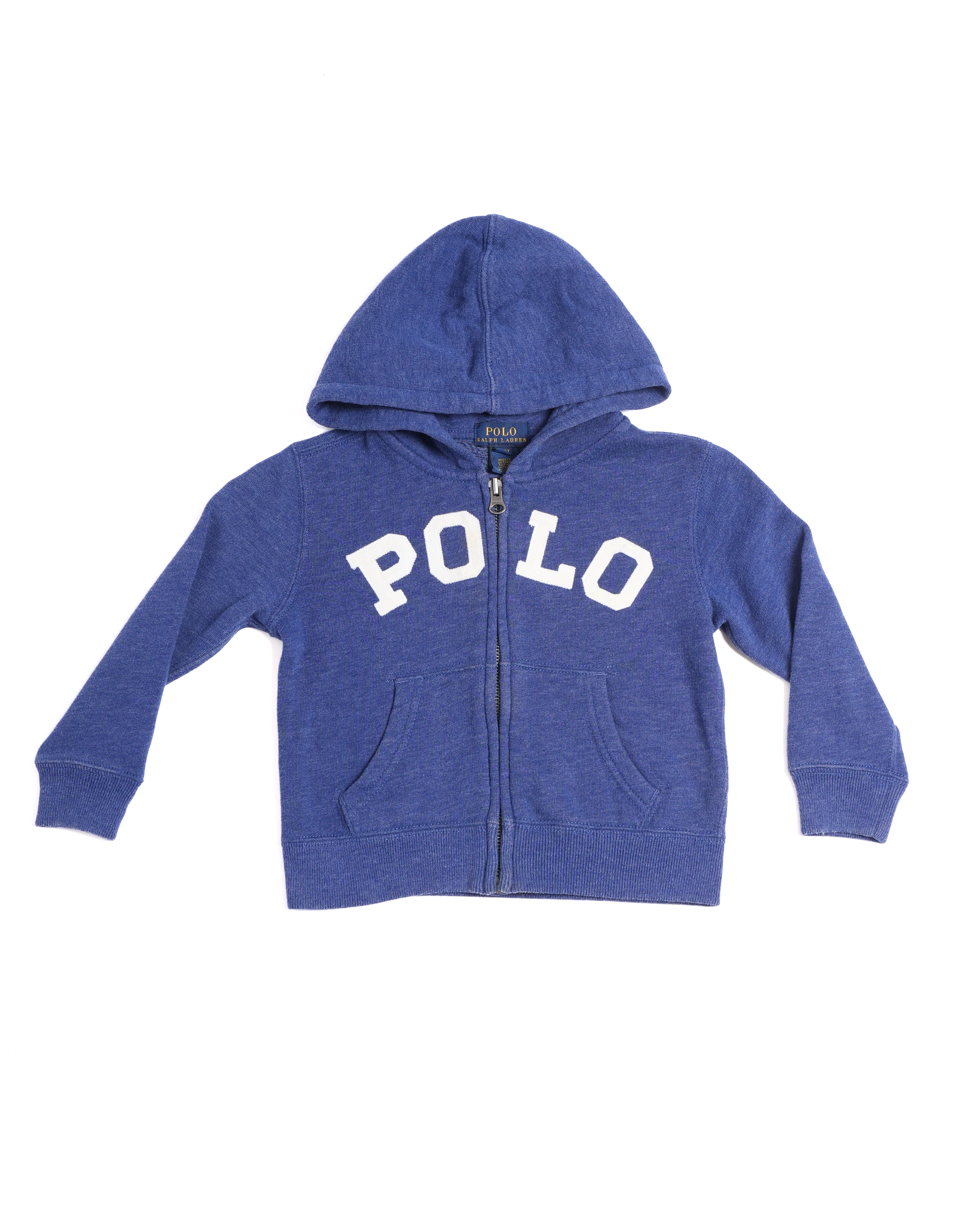 Polo by Ralph Lauren Blue Zip-Up Kids Hoodie