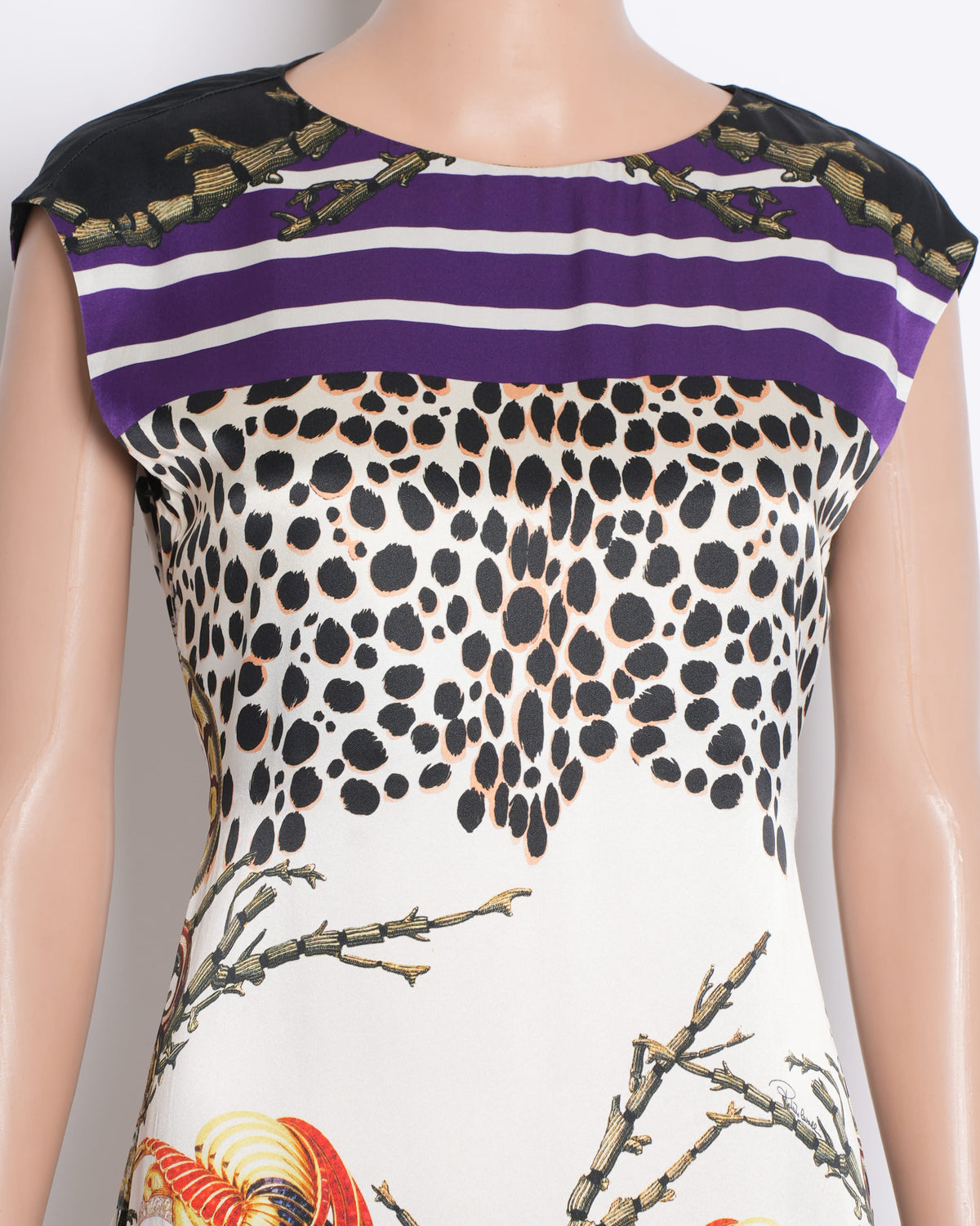 Roberto Cavalli Printed Dress