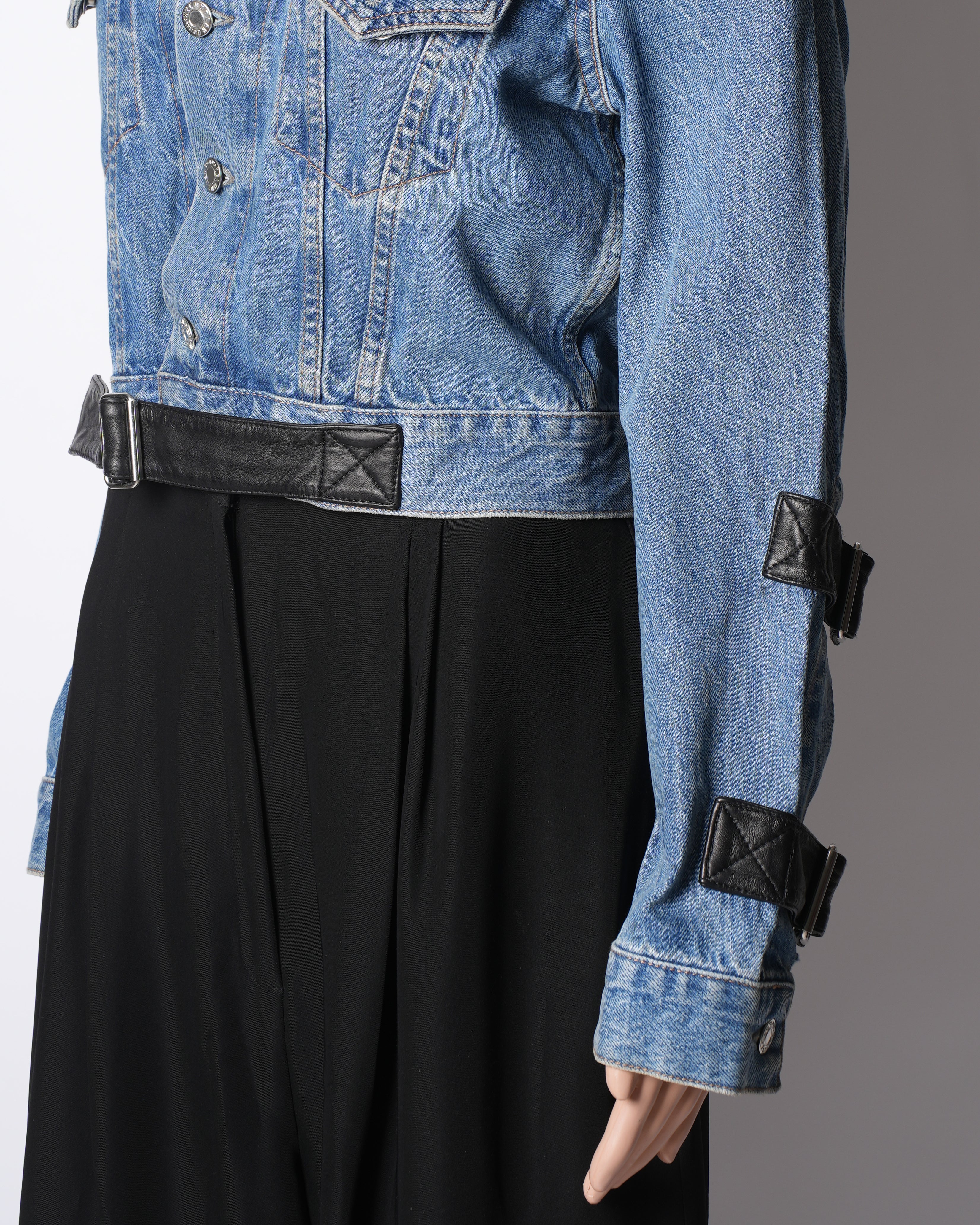 Helmut Lang Denim Cropped Jacket