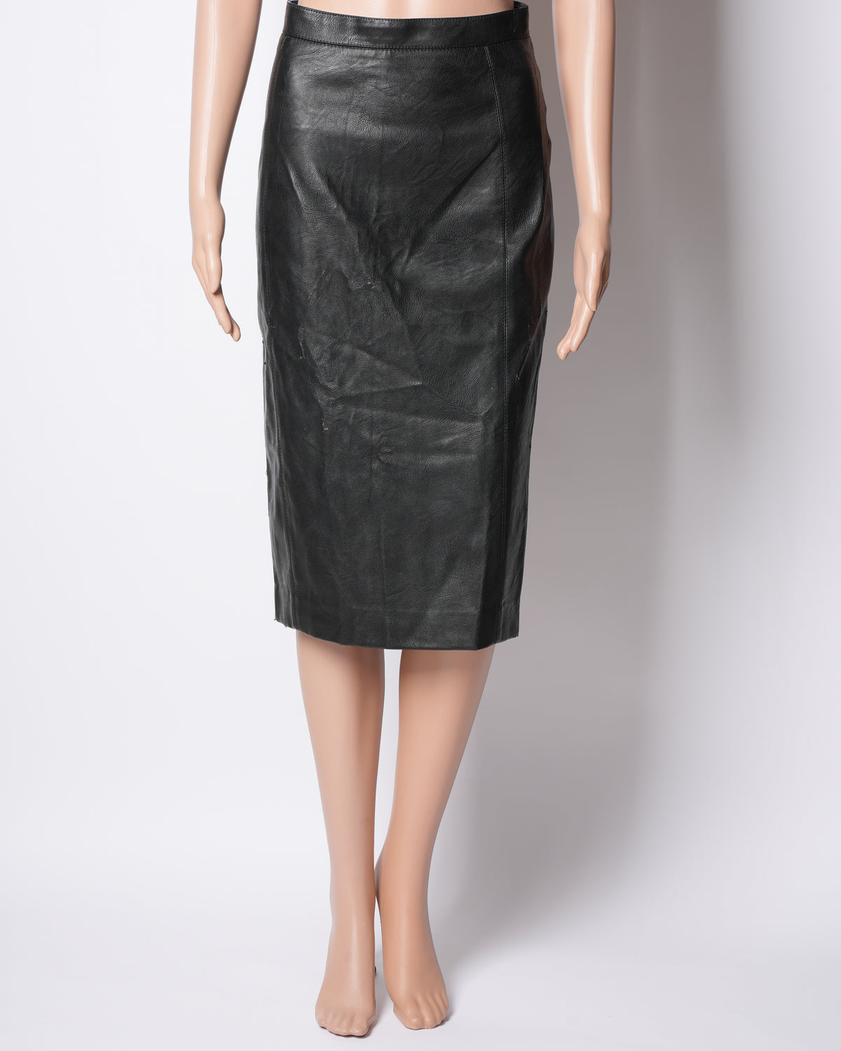 Stella McCartney Fitted Leather Skirt