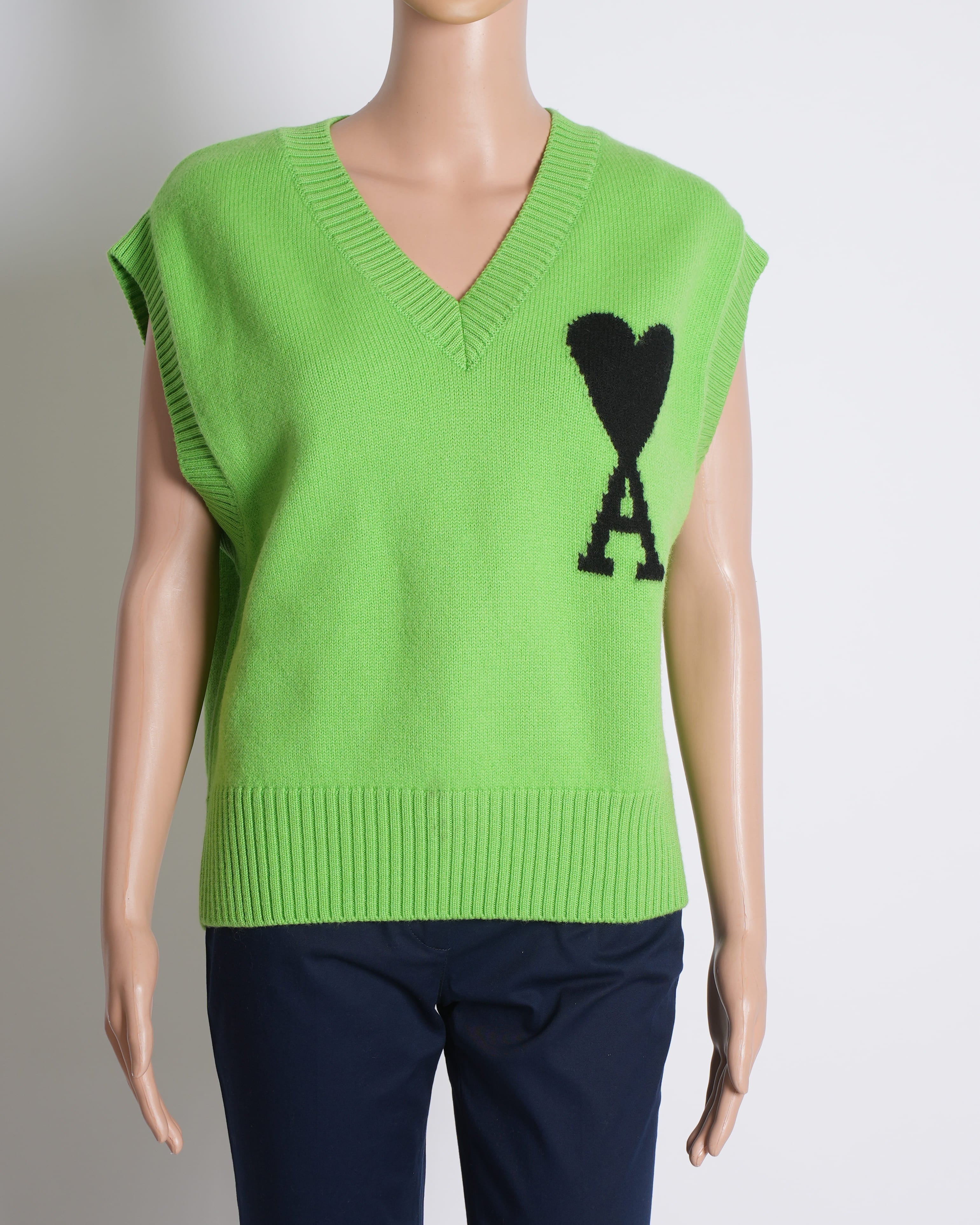 Ami Crop Top In Green