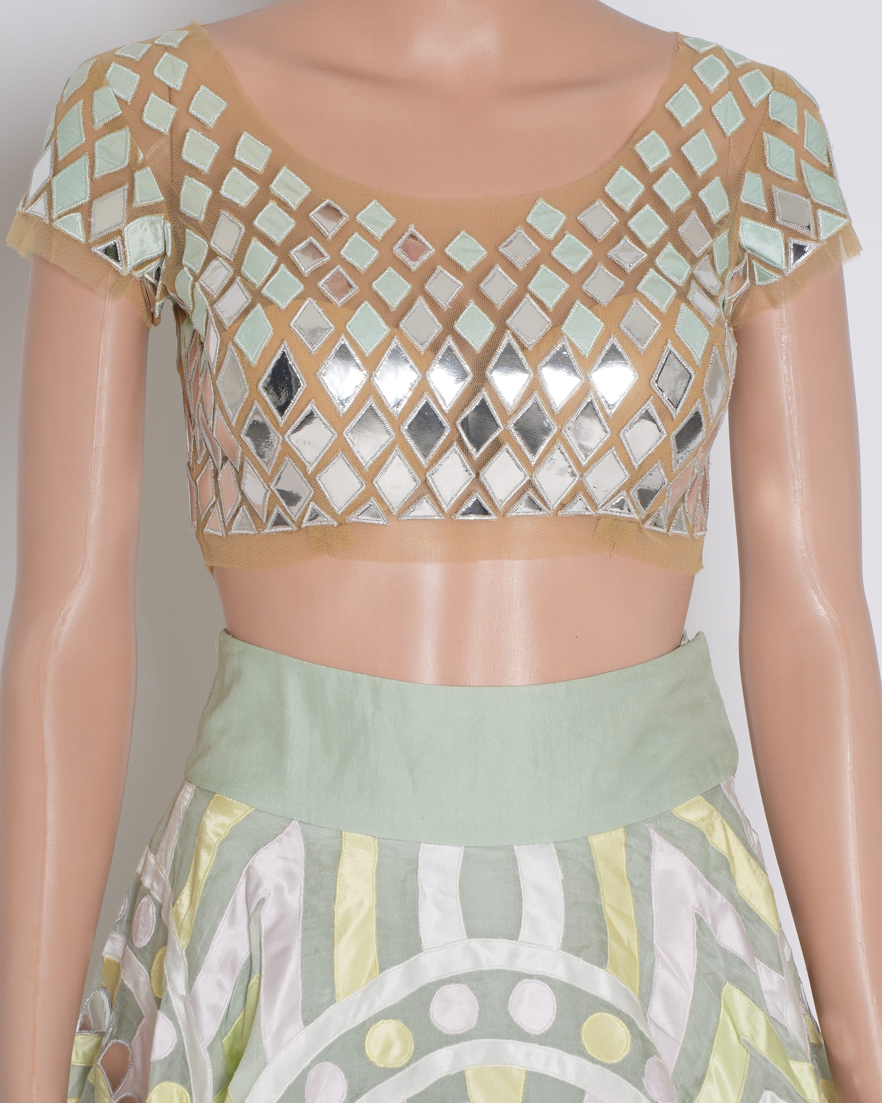 Abu Jani Sandeep Khosla Blouse & Lehenga Set