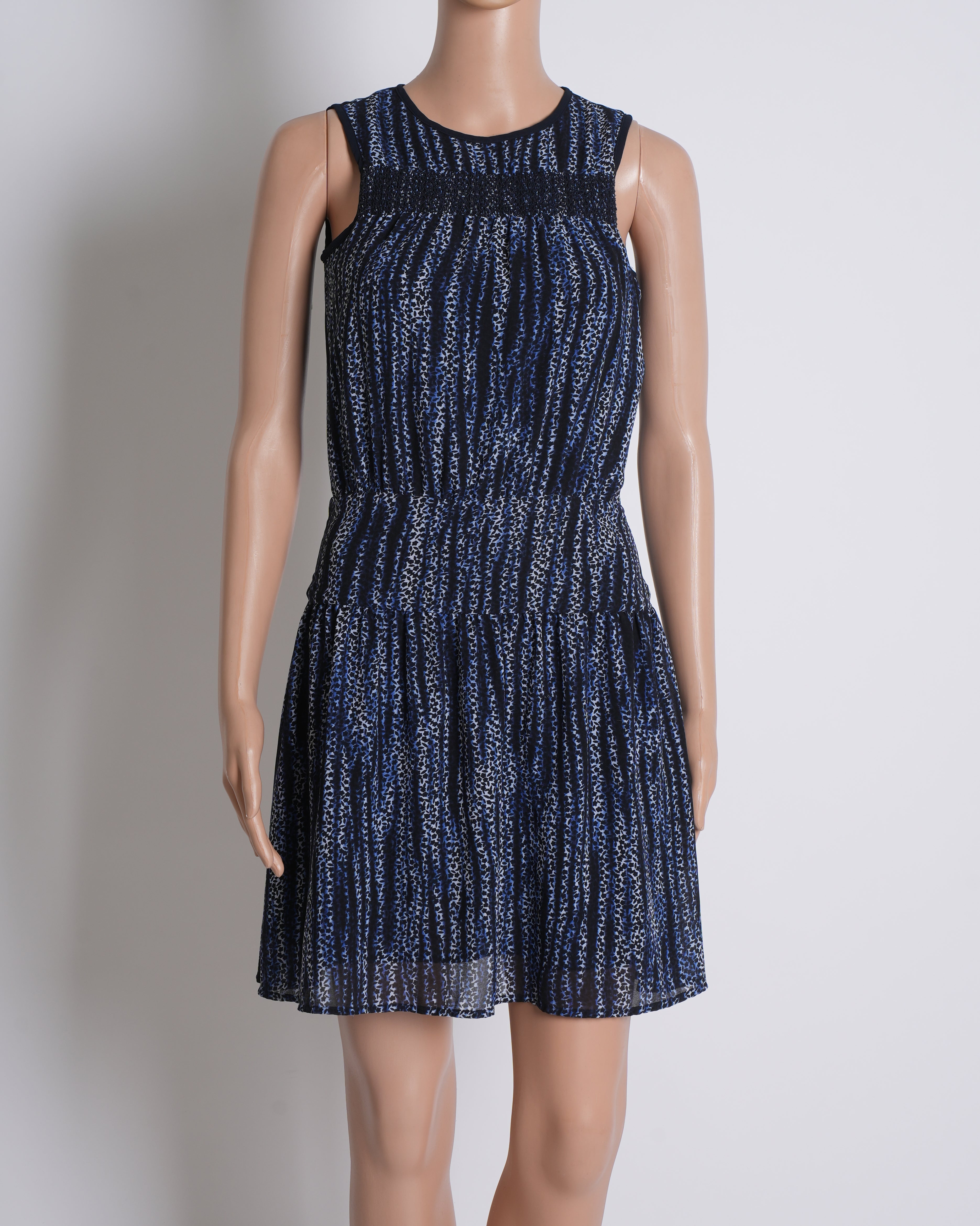 Michael Kors Burnell Smocked Dress