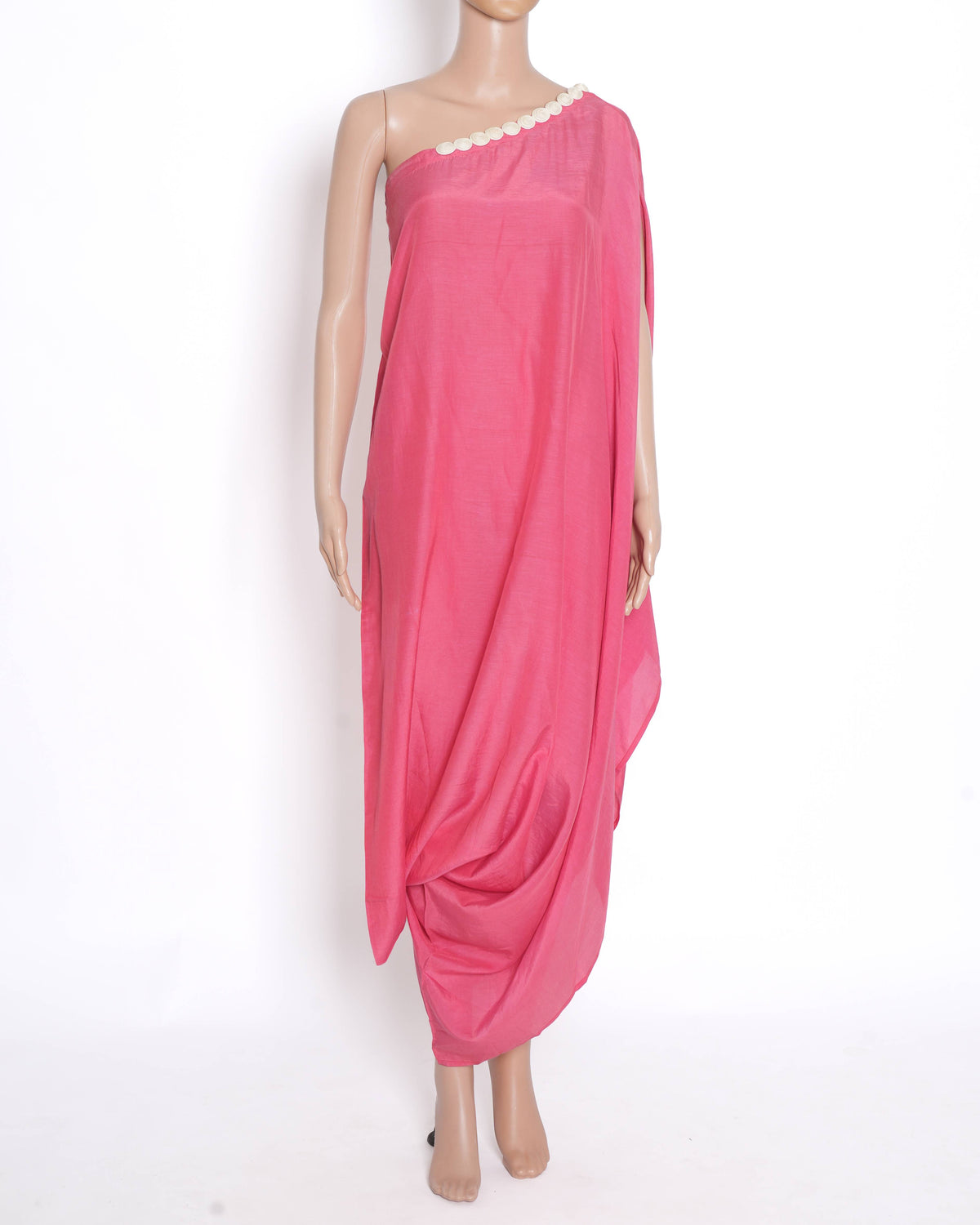 Nupur Kanoi single-shoulder dress in pink